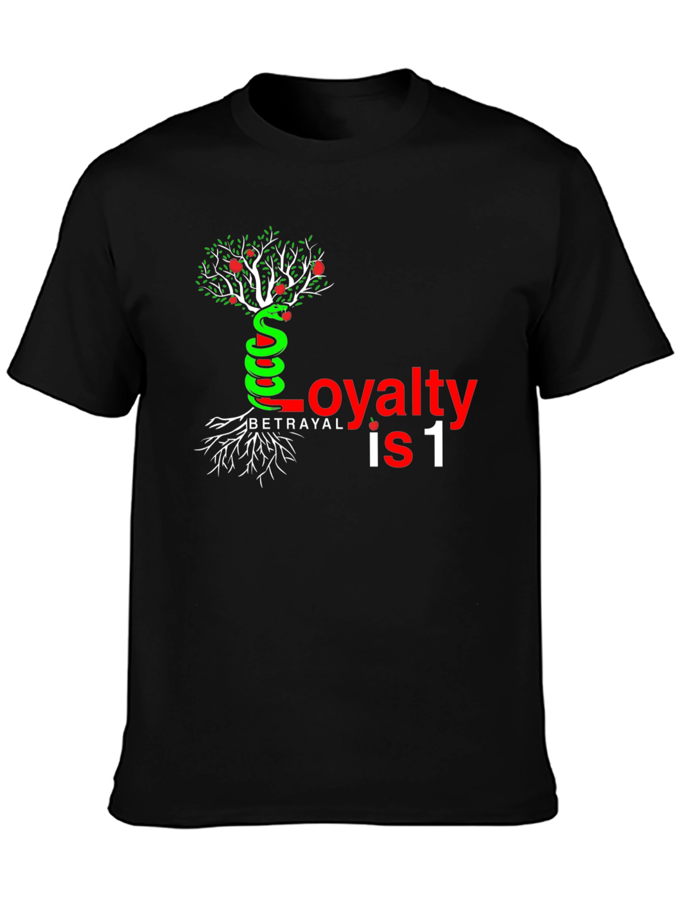 Loyalty vs. Betrayal Graphic T-Shirt