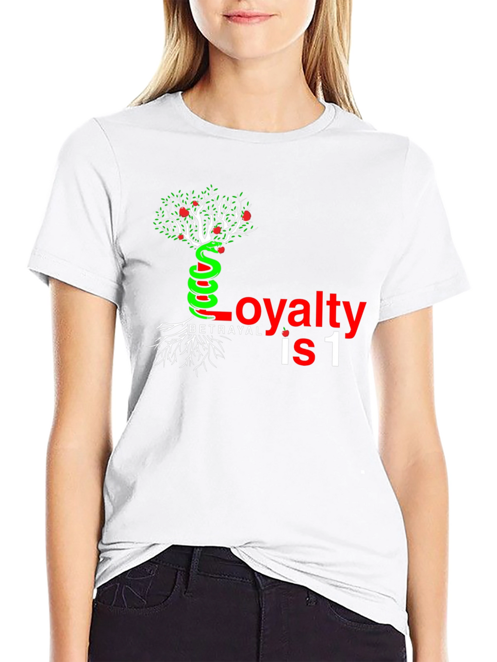 Loyalty vs. Betrayal Graphic T-Shirt