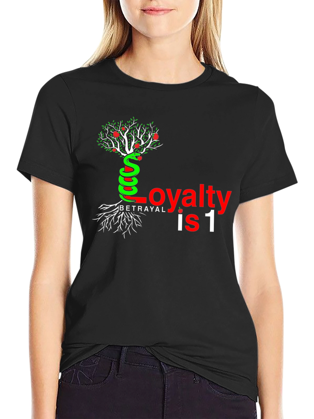 Loyalty vs. Betrayal Graphic T-Shirt