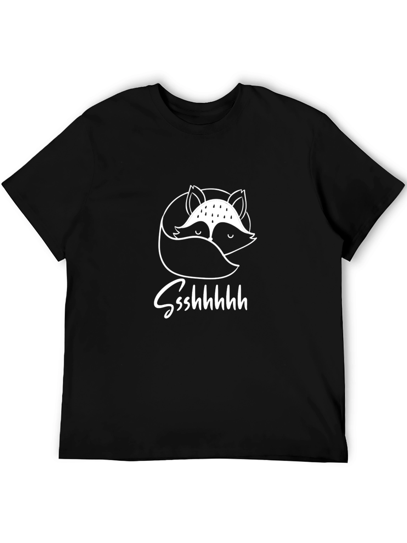 Fox Ssshhhh T-Shirt - Unisex Crew Neck Tee