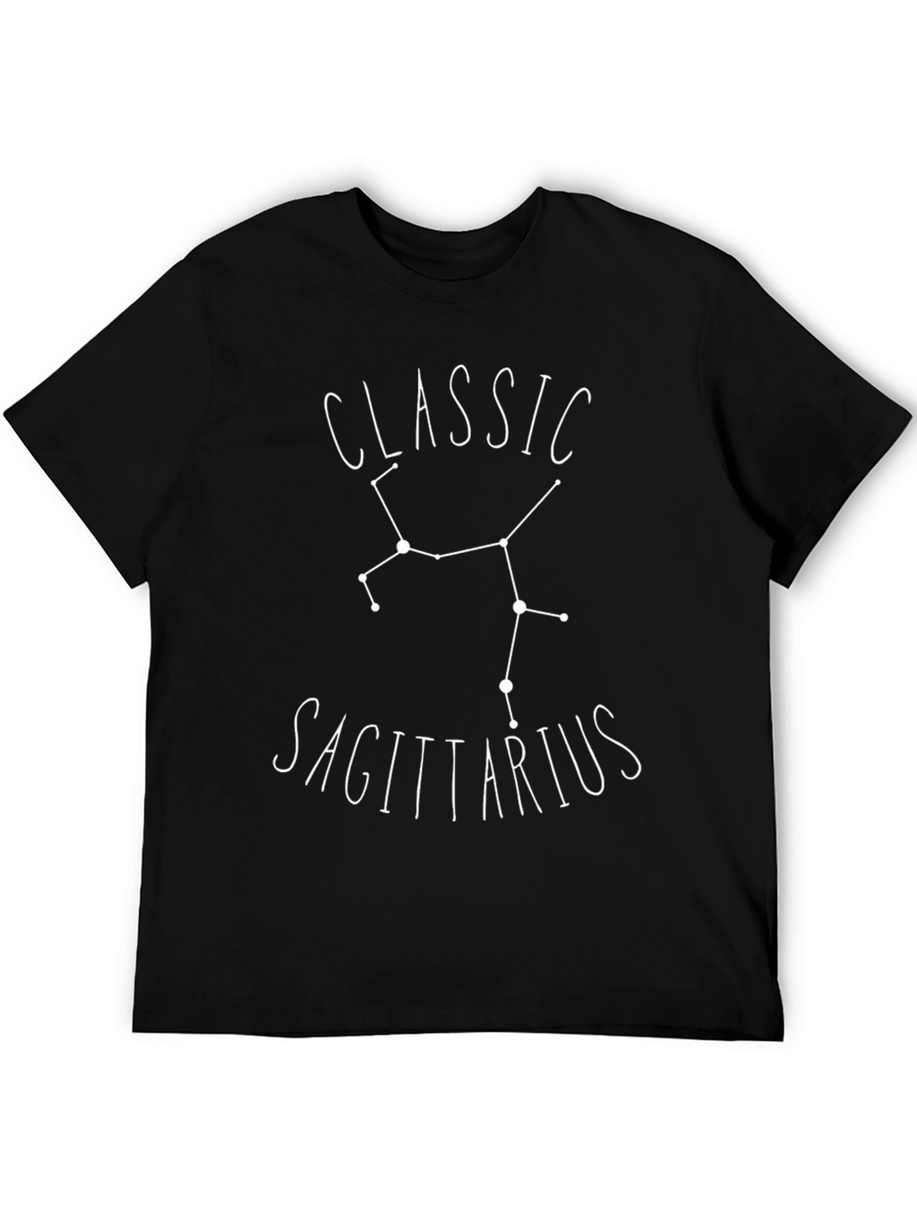 Classic Sagittarius Constellation Graphic Tee