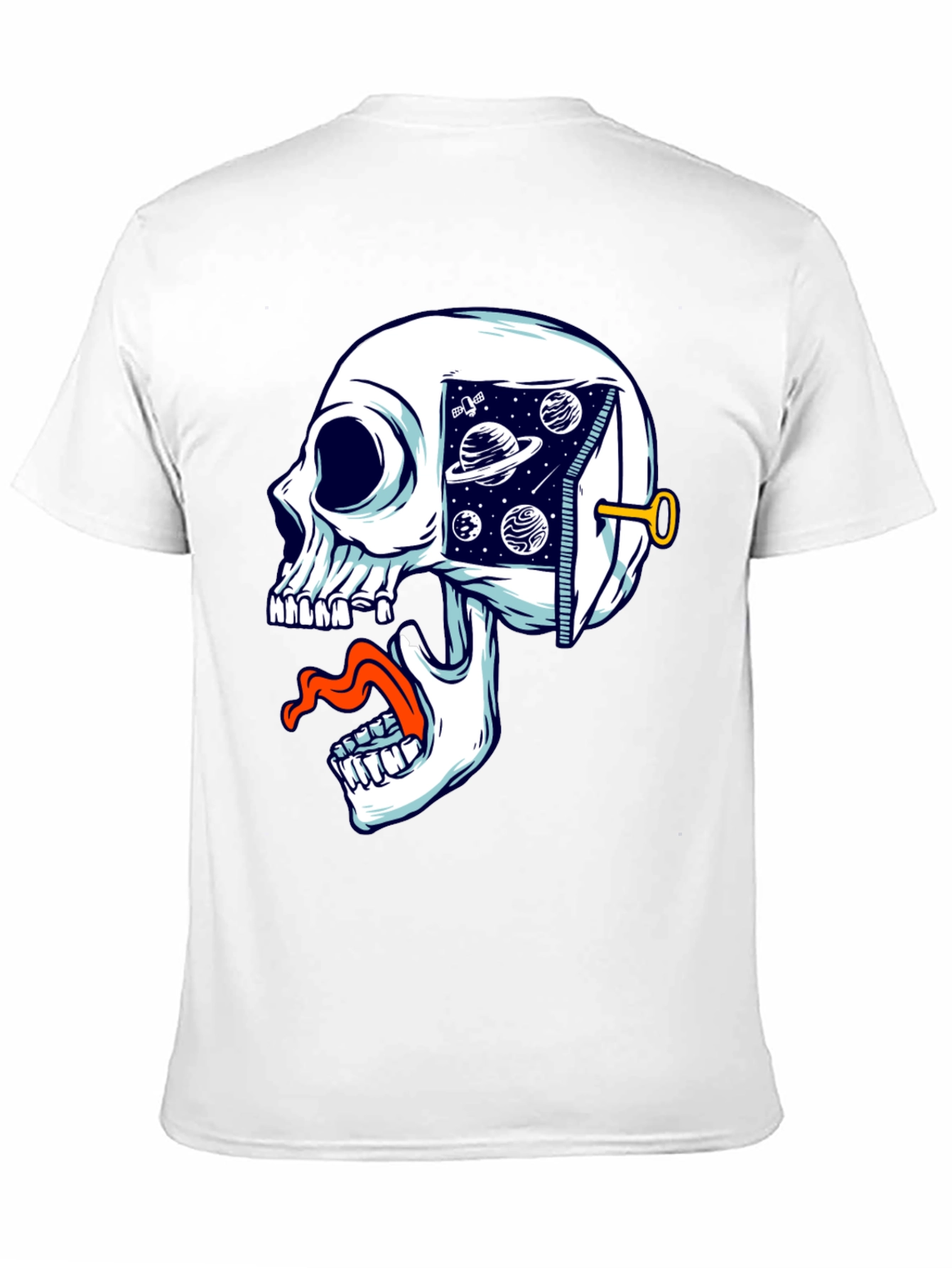 Cosmic Skull T-Shirt - Unisex Graphic Tee