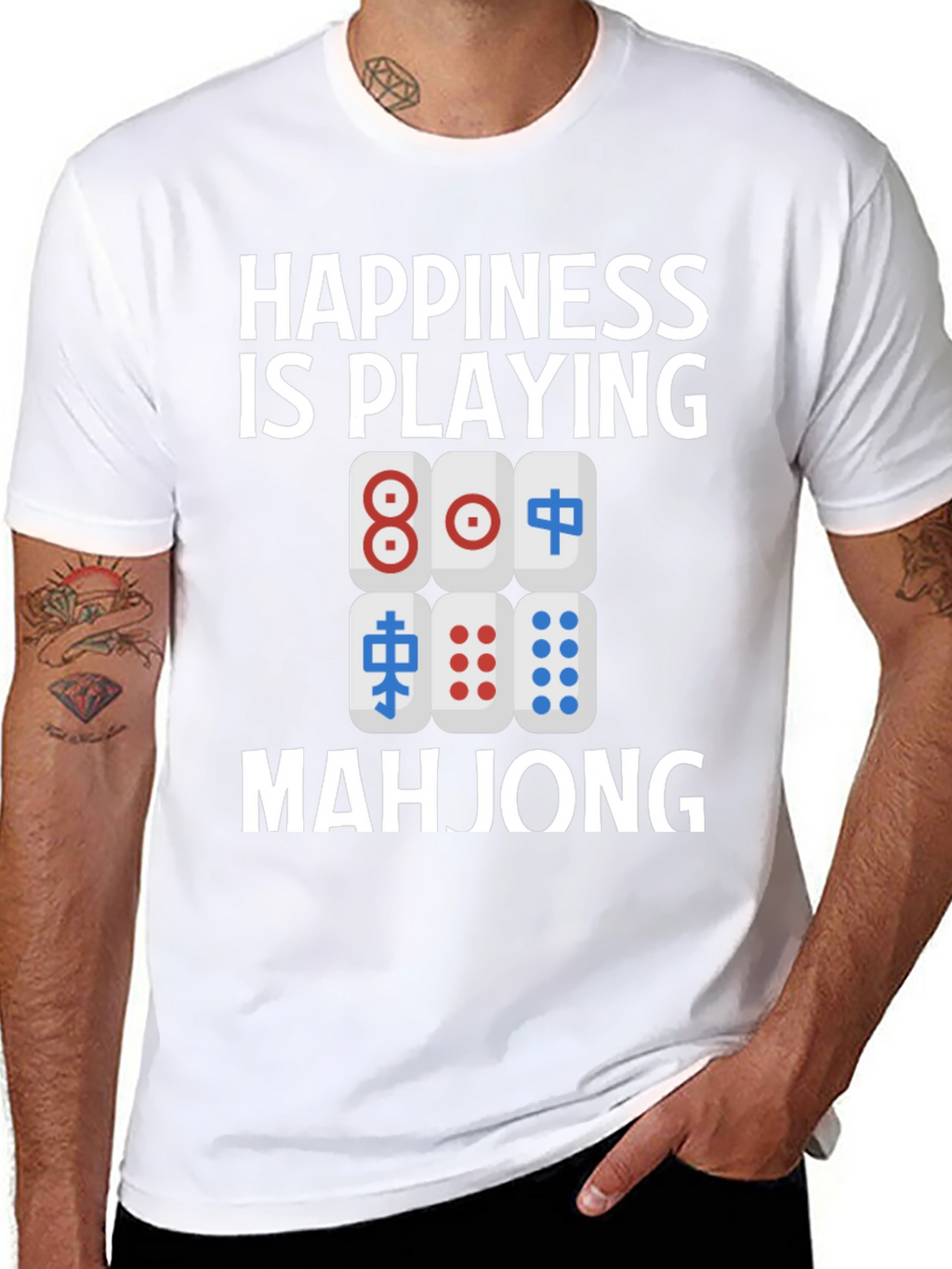 Happiness Mahjong T-Shirt