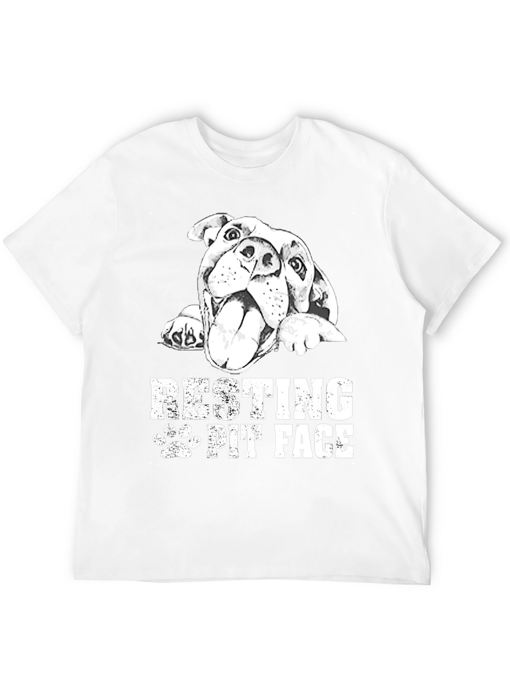 Resting Pit Face Black T-Shirt