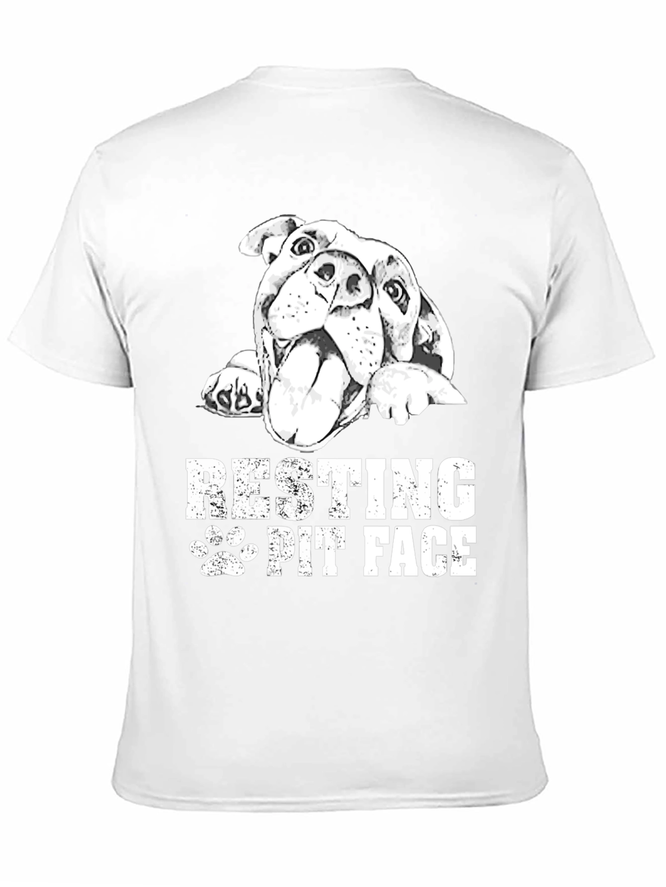 Resting Pit Face Black T-Shirt