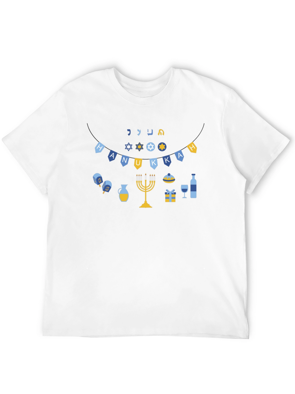 Hanukkah Holiday Graphic T-Shirt