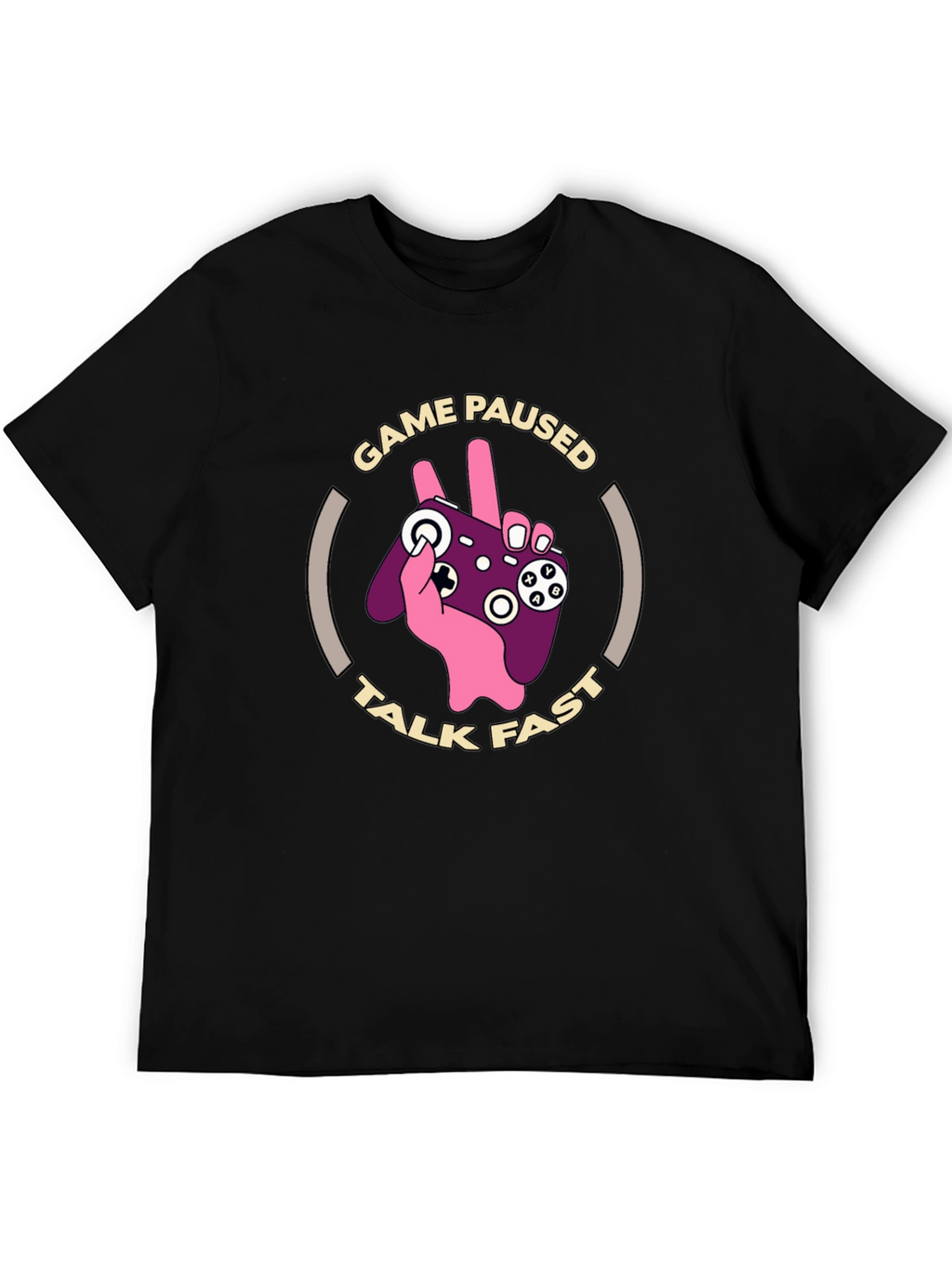 Game Paused Talk Fast T-Shirt