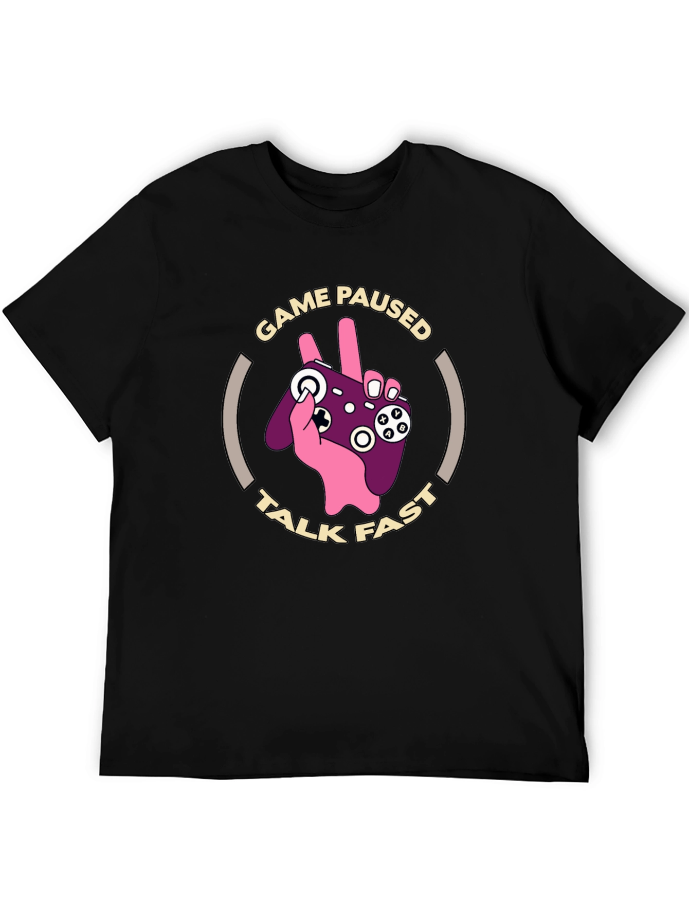 Game Paused Talk Fast T-Shirt