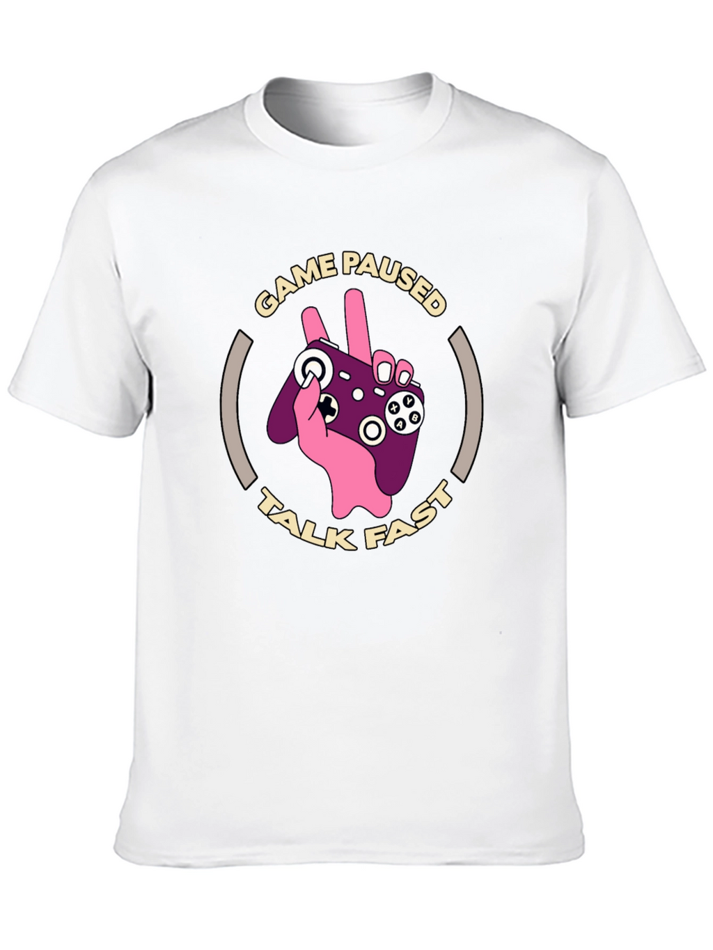 Game Paused Talk Fast T-Shirt