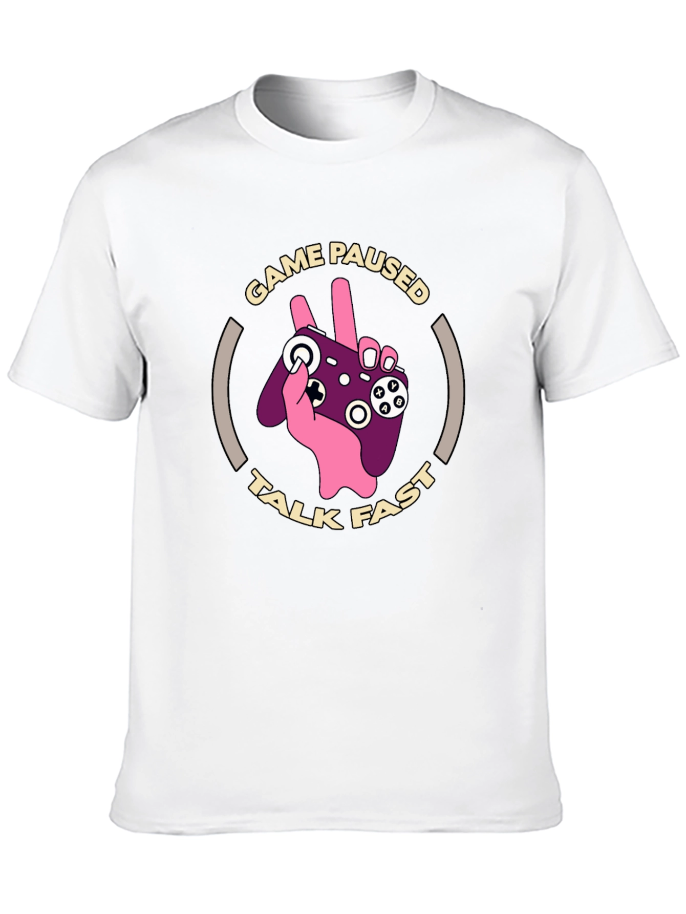 Game Paused Talk Fast T-Shirt
