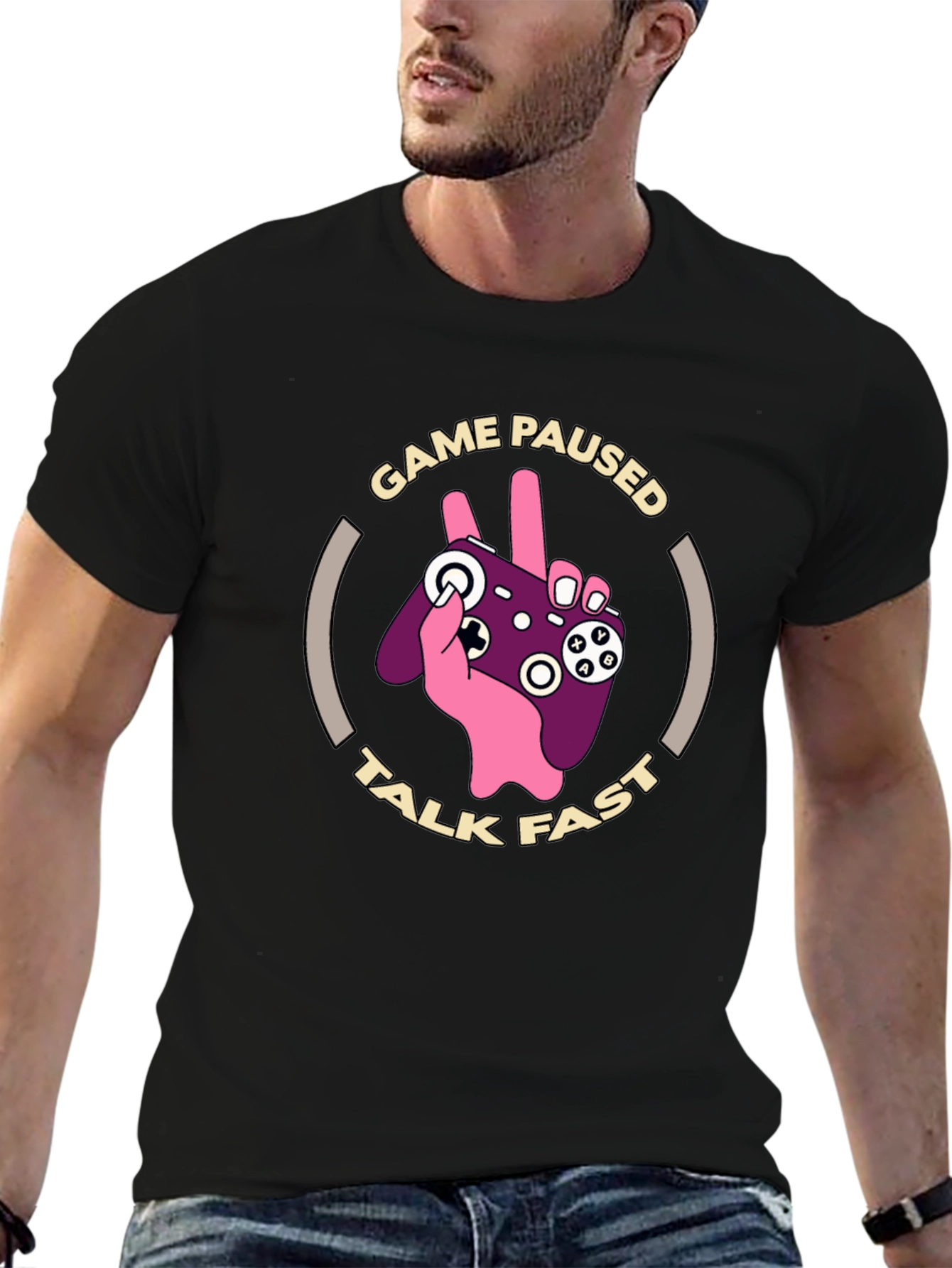 Game Paused Talk Fast T-Shirt