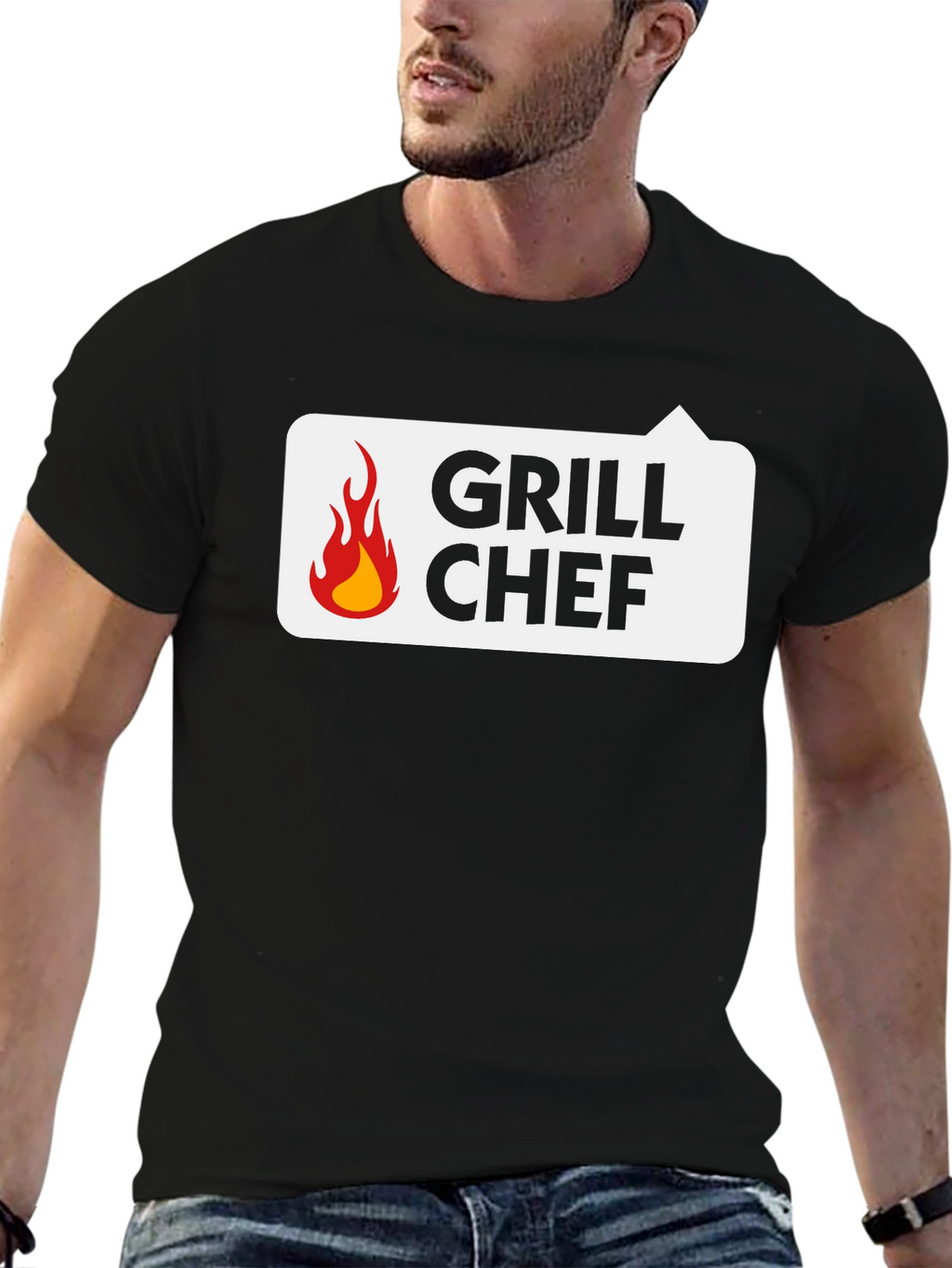 Grill Chef T-Shirt - BBQ Master Apparel