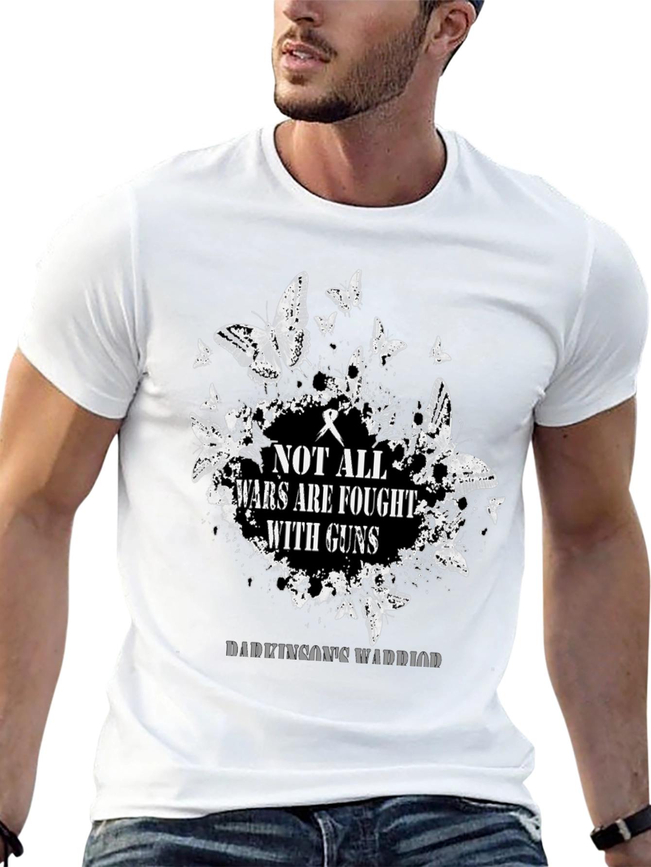 Parkinsons Warrior Graphic T-Shirt