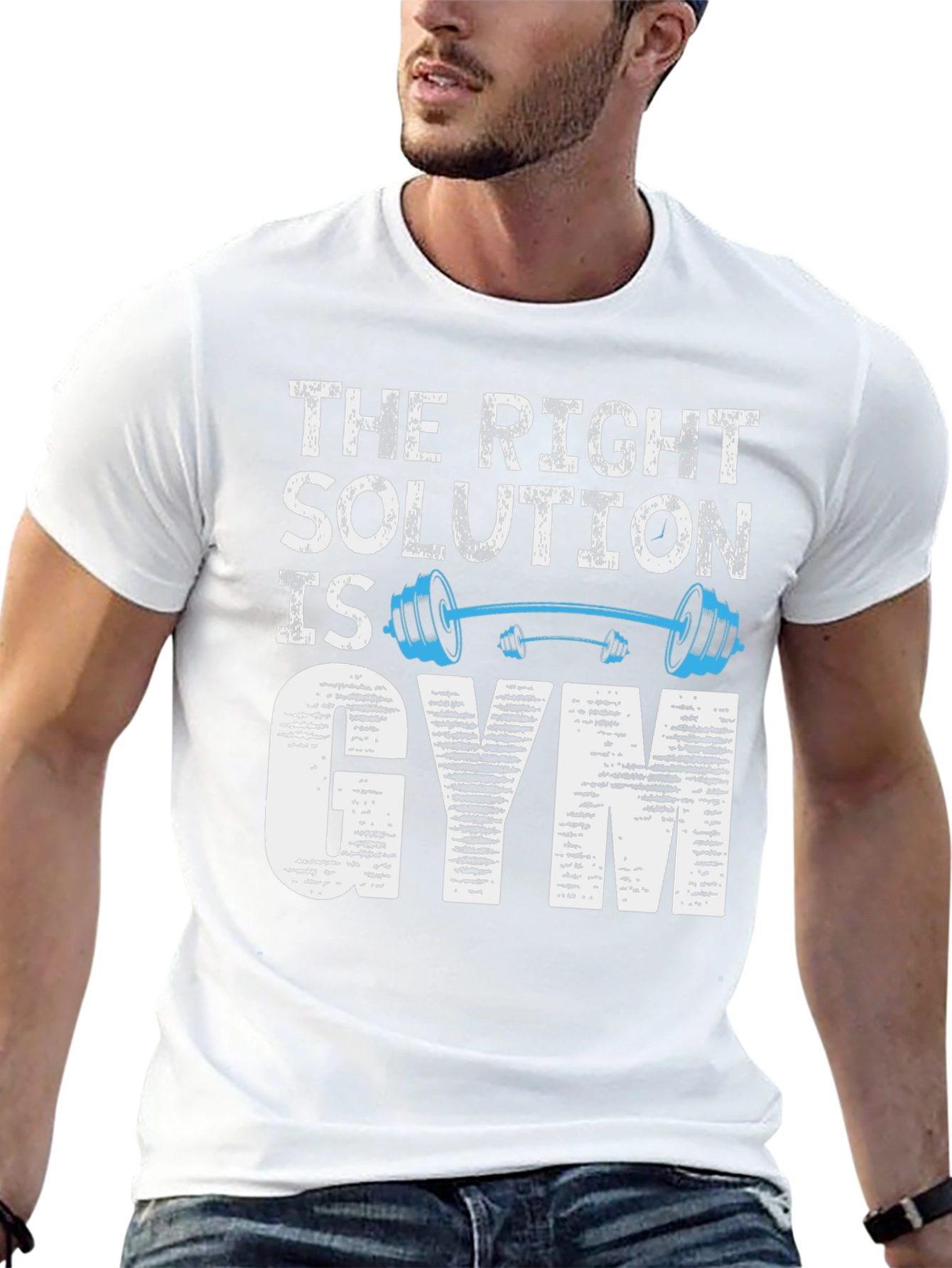 The Right Solution is Gym T-Shirt