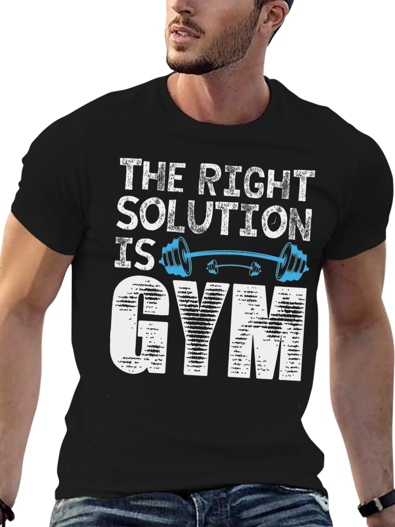 The Right Solution is Gym T-Shirt
