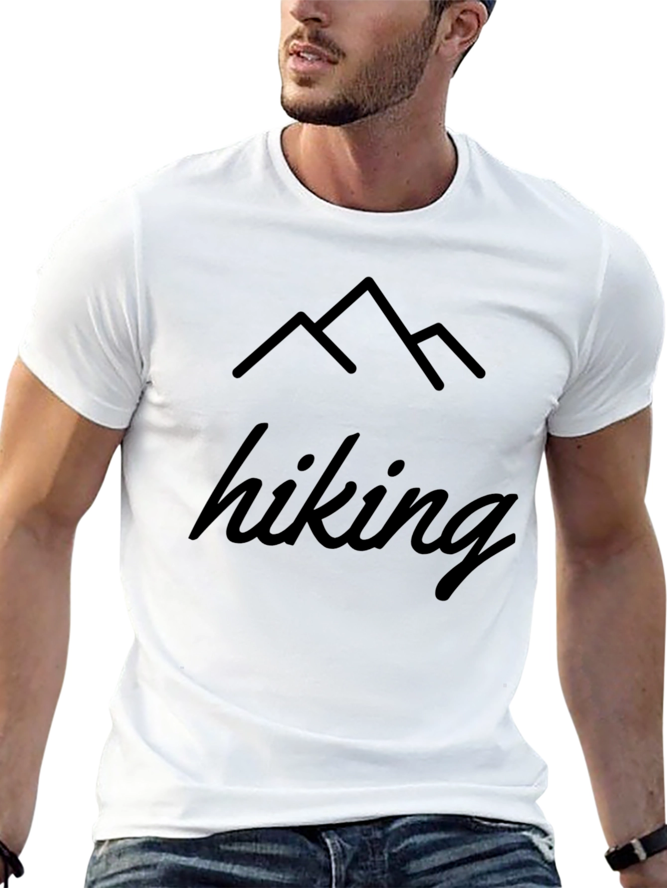 Hiking Graphic Tee - Mountain Adventure T-Shirt