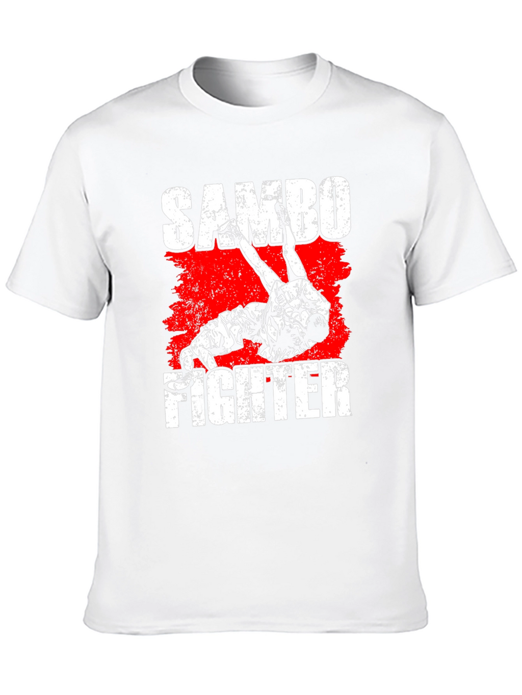 Sambo Fighter Graphic T-Shirt - Black