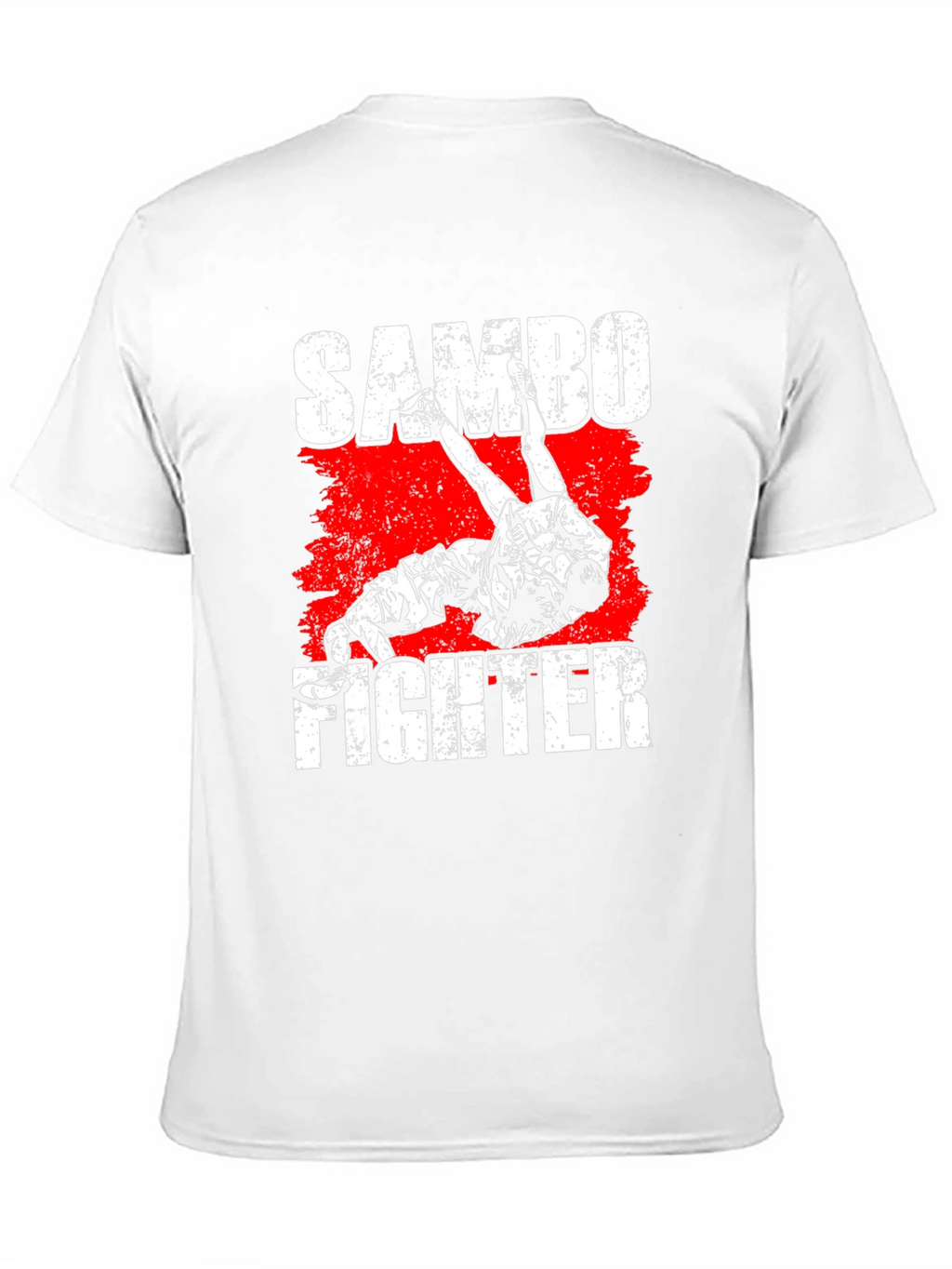 Sambo Fighter Graphic T-Shirt - Black