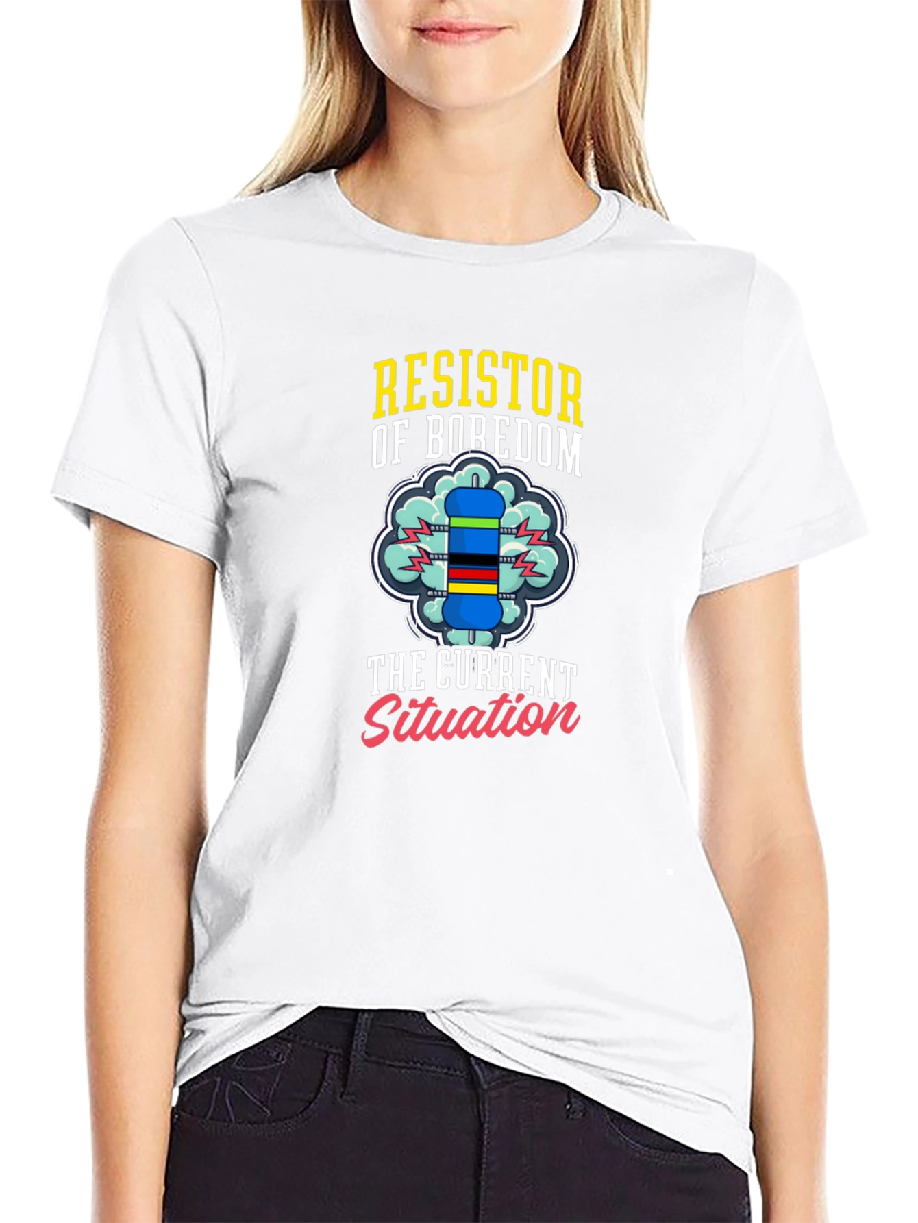 Resistor of Boredom Funny T-Shirt