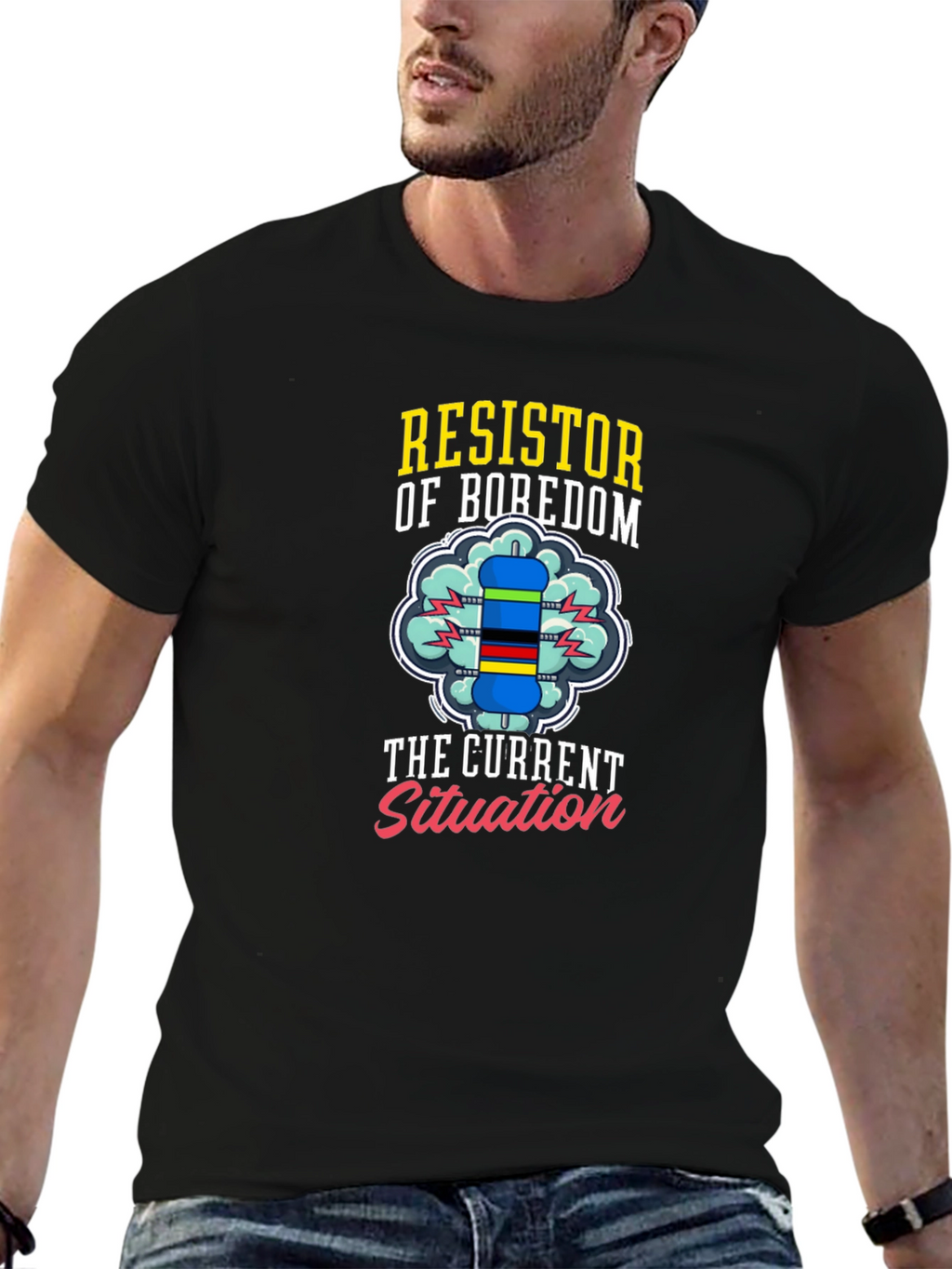 Resistor of Boredom Funny T-Shirt