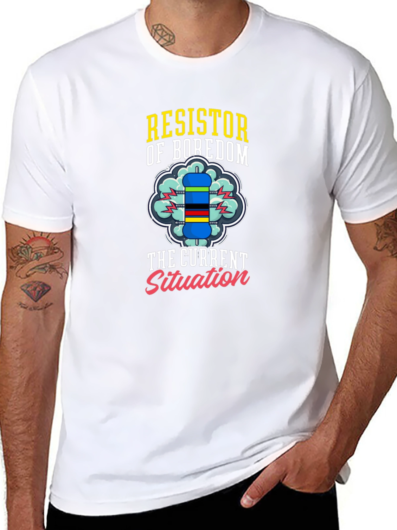 Resistor of Boredom Funny T-Shirt