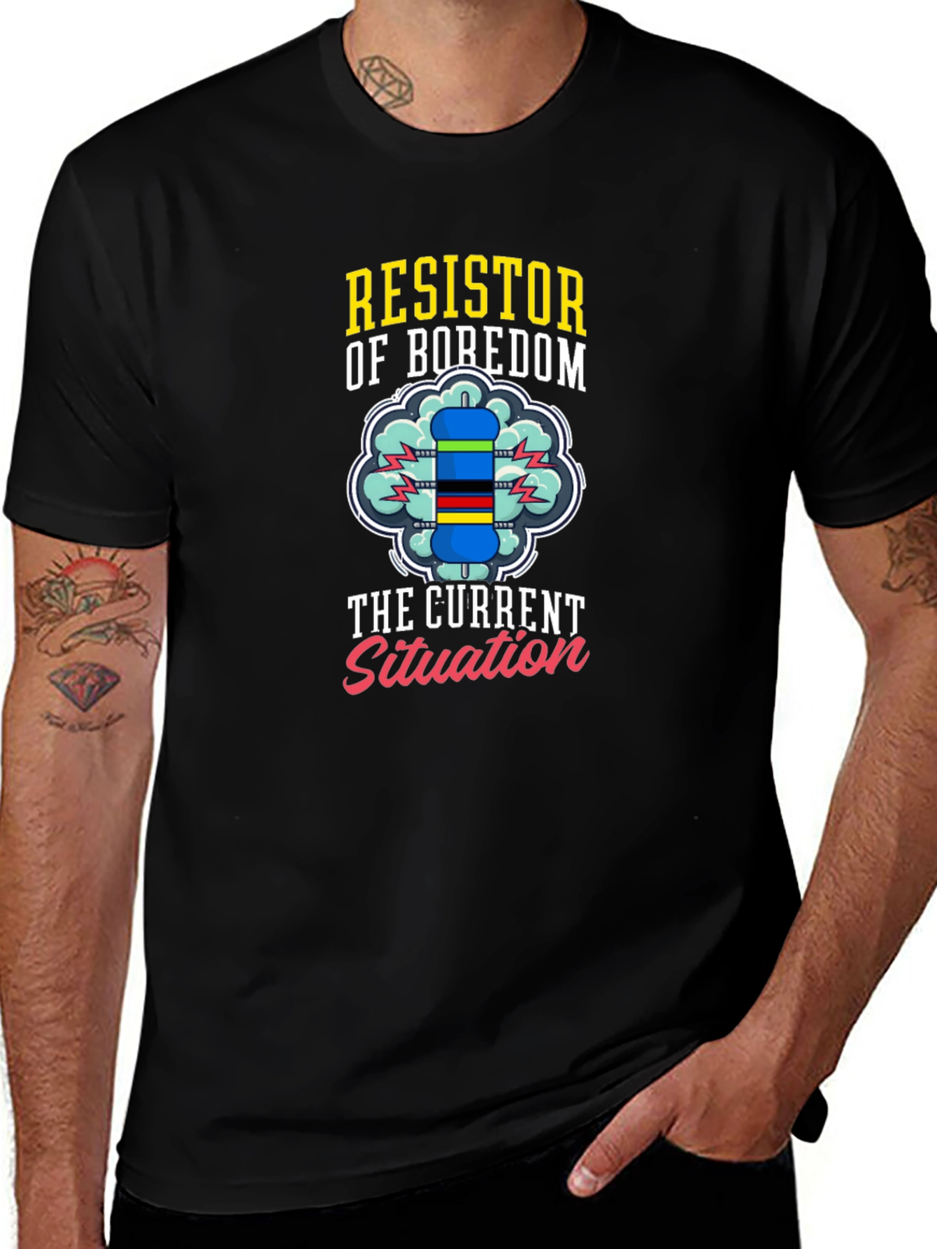 Resistor of Boredom Funny T-Shirt