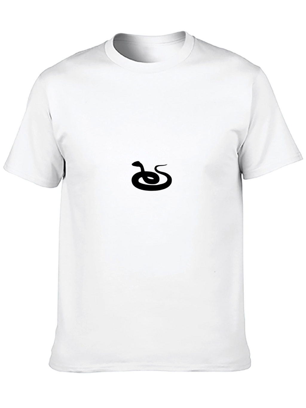 Black Snake Logo T-Shirt - Stylish & Versatile
