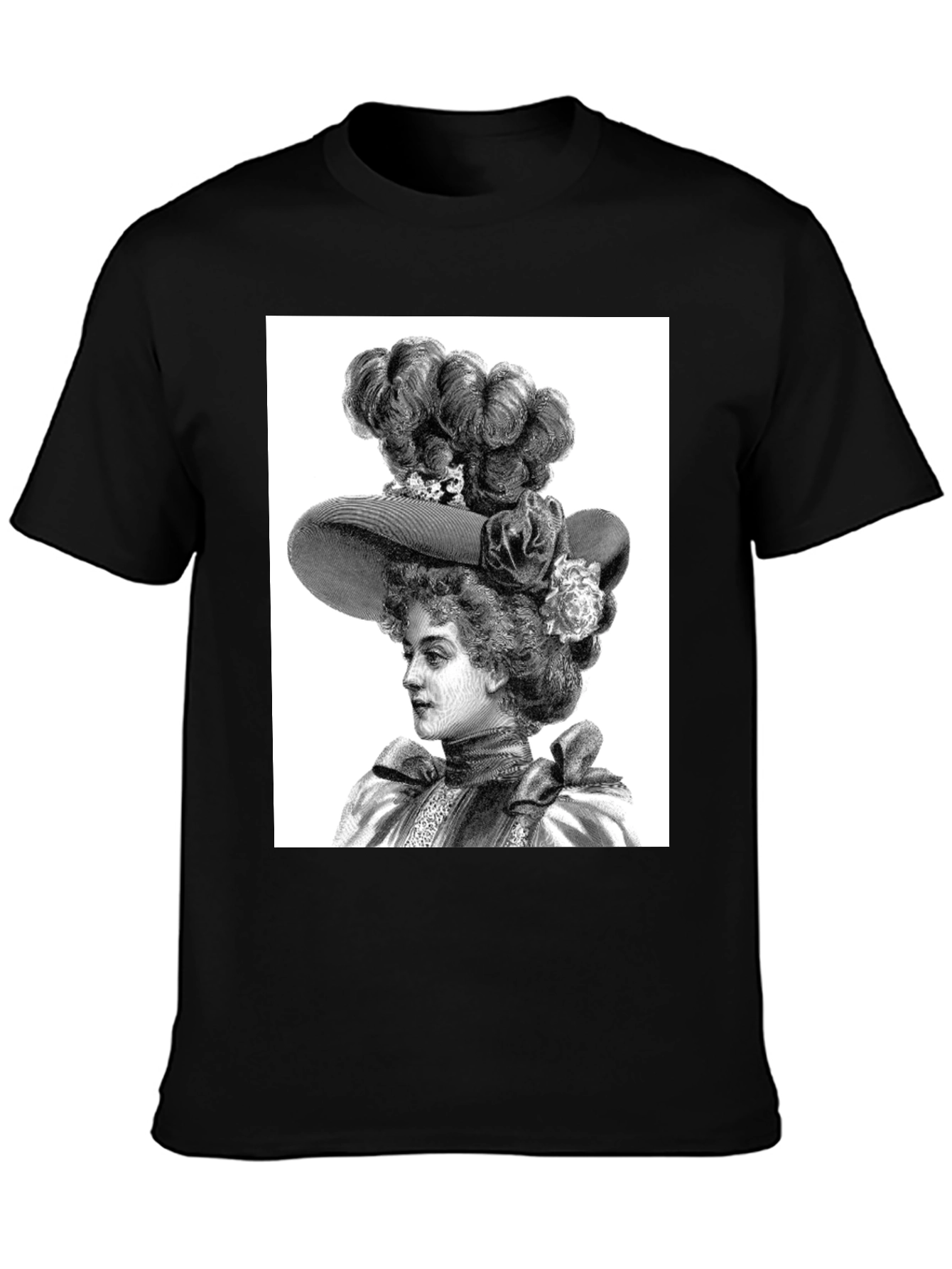 Vintage Woman Portrait T-Shirt