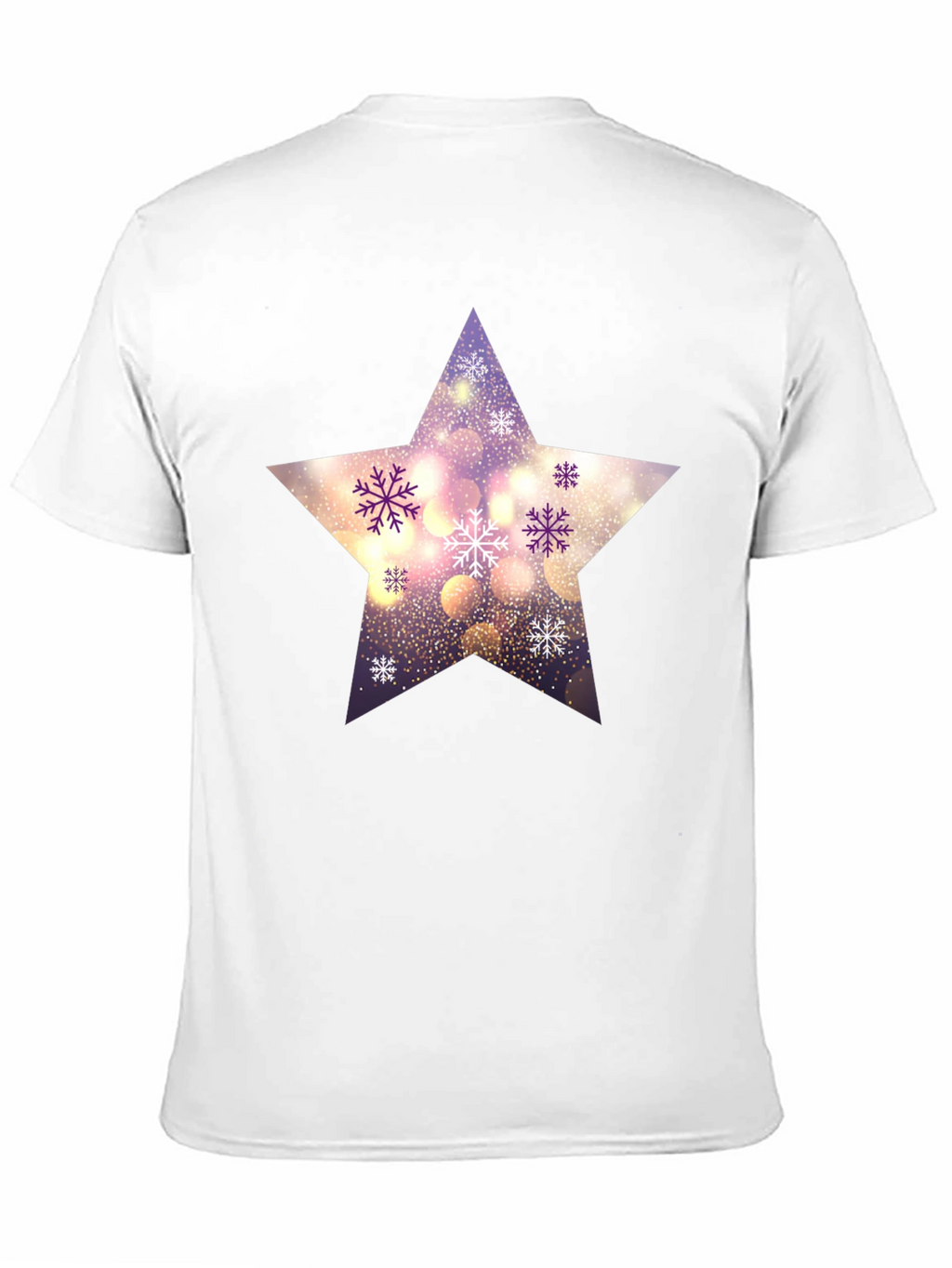 Festive Star Snowflake Graphic Tee