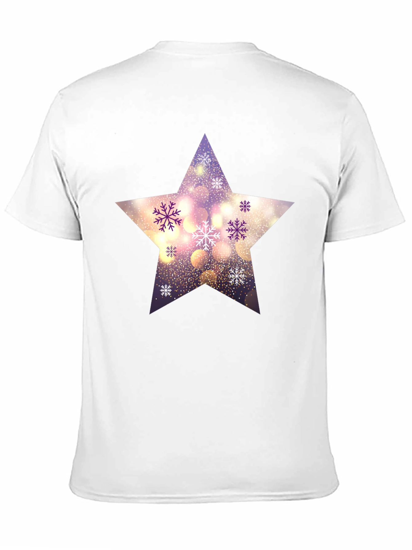 Festive Star Snowflake Graphic Tee