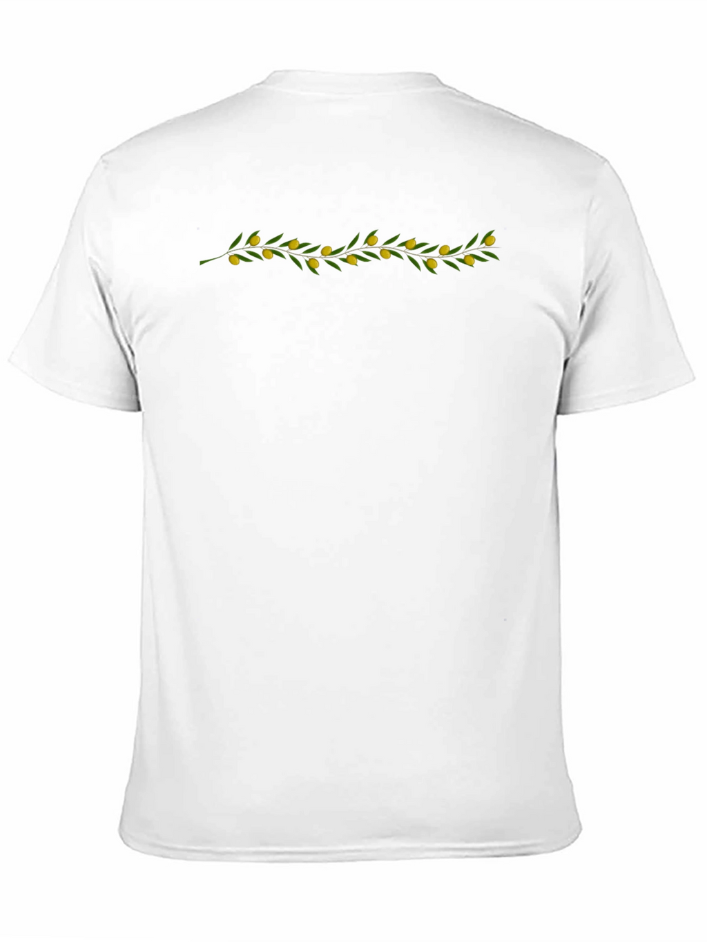 Olive Branch Black T-Shirt