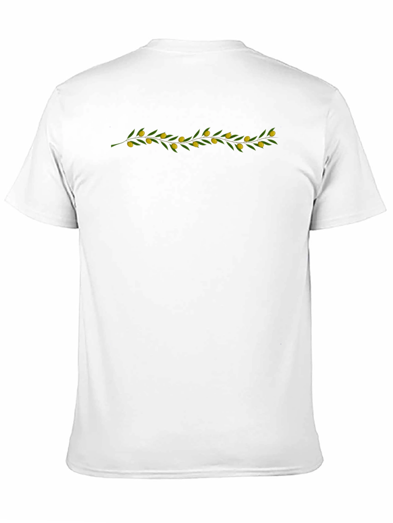 Olive Branch Black T-Shirt