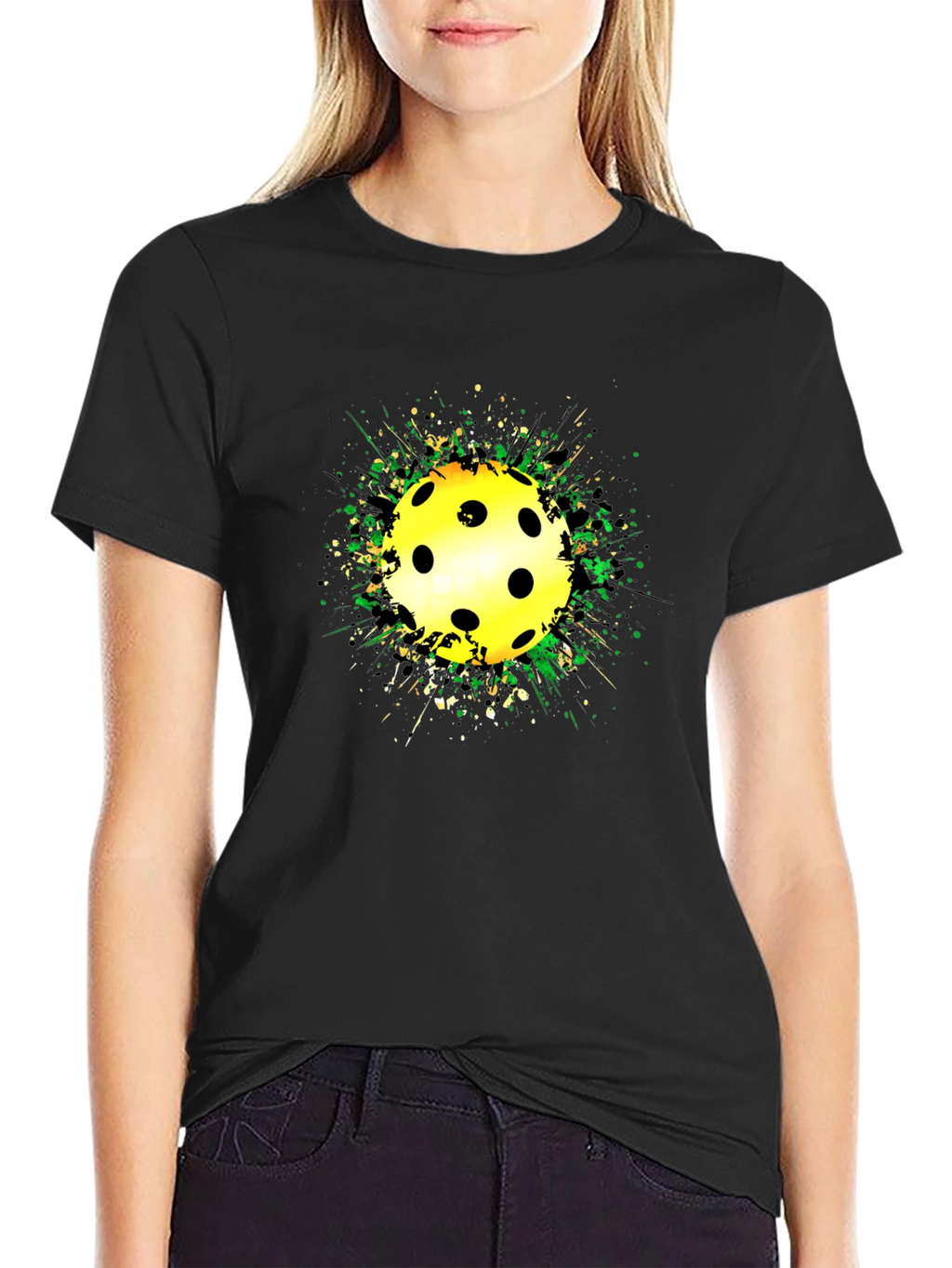 Pickleball Explosion Graphic T-Shirt