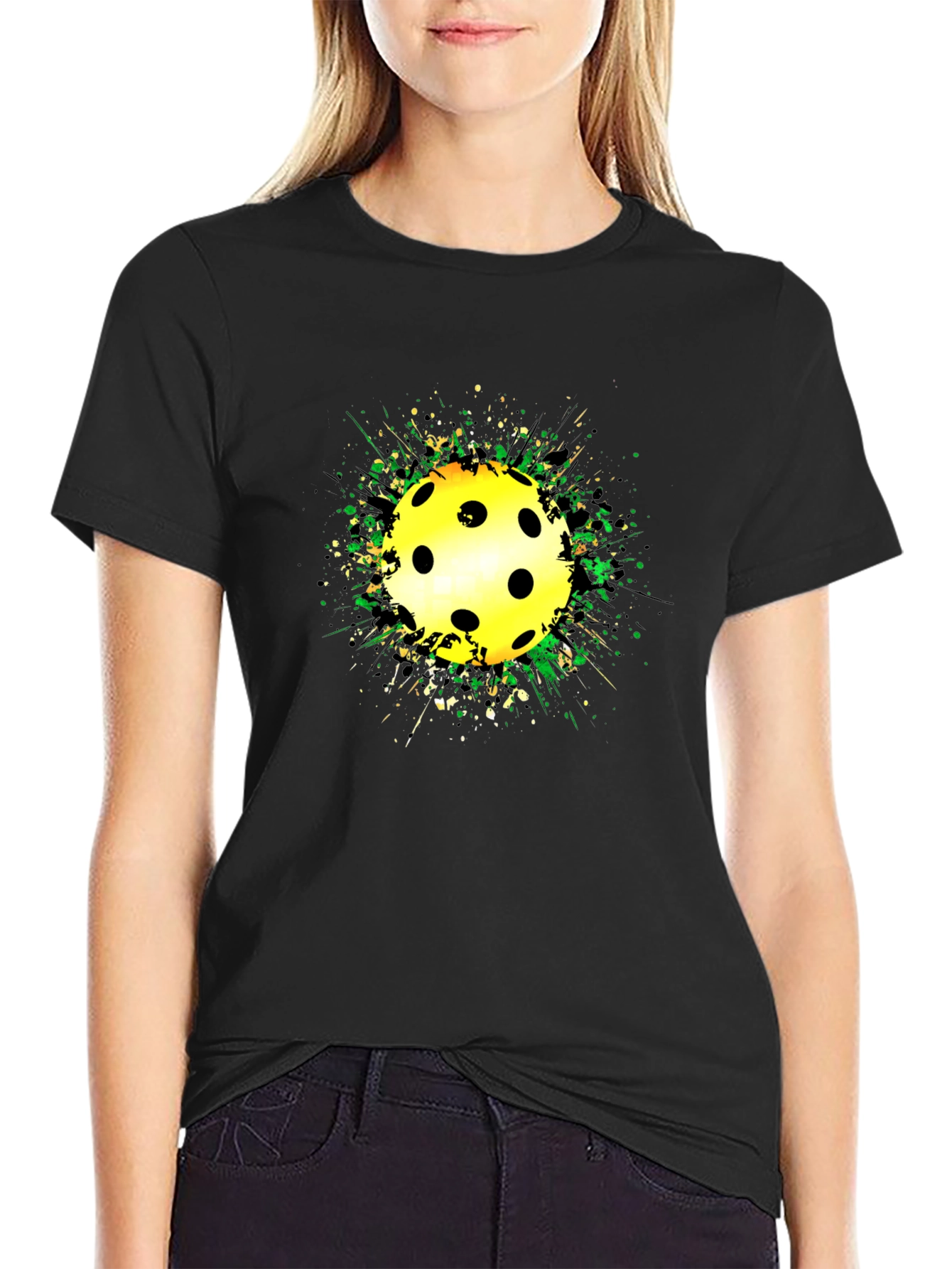 Pickleball Explosion Graphic T-Shirt