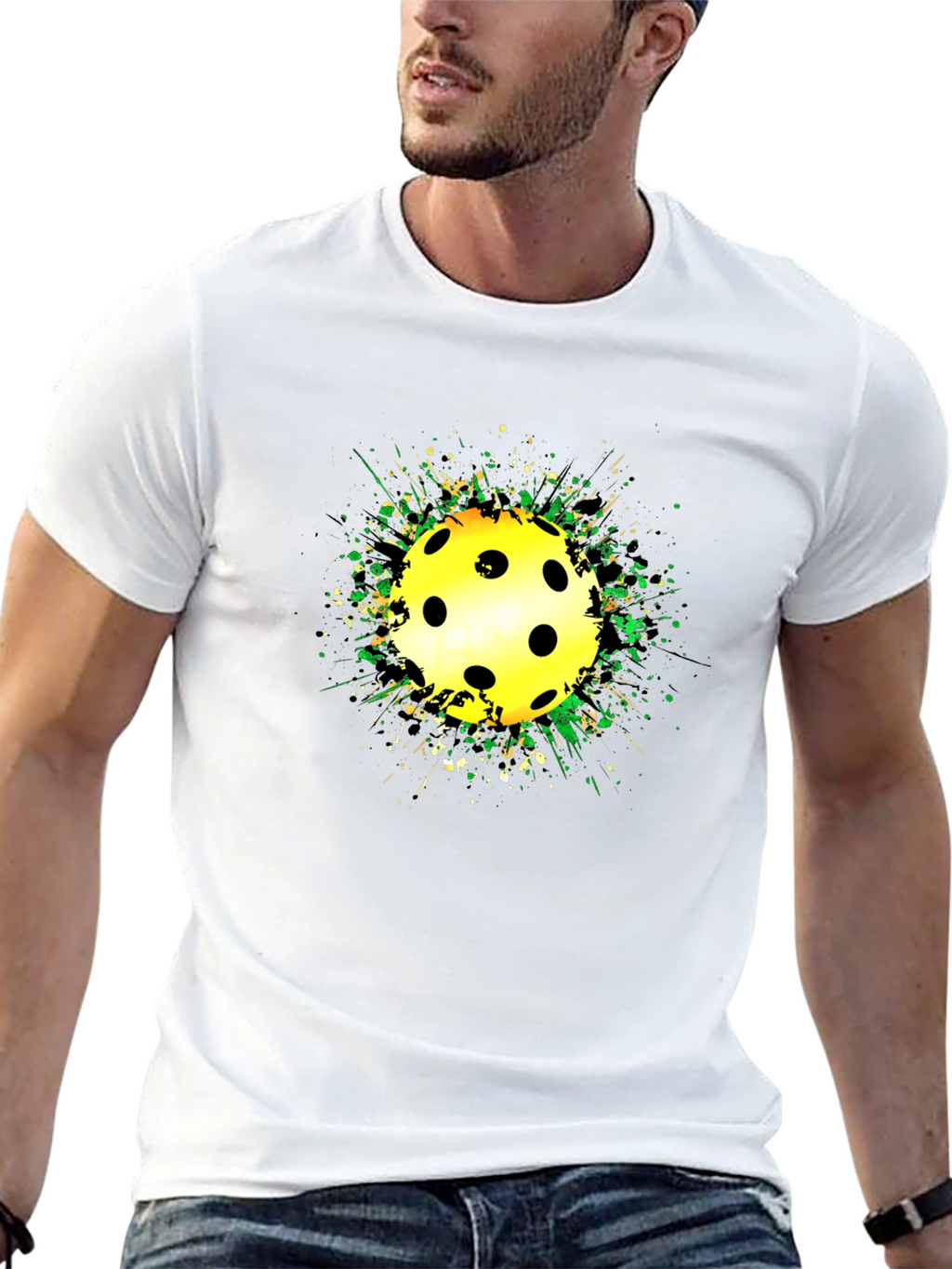 Pickleball Explosion Graphic T-Shirt