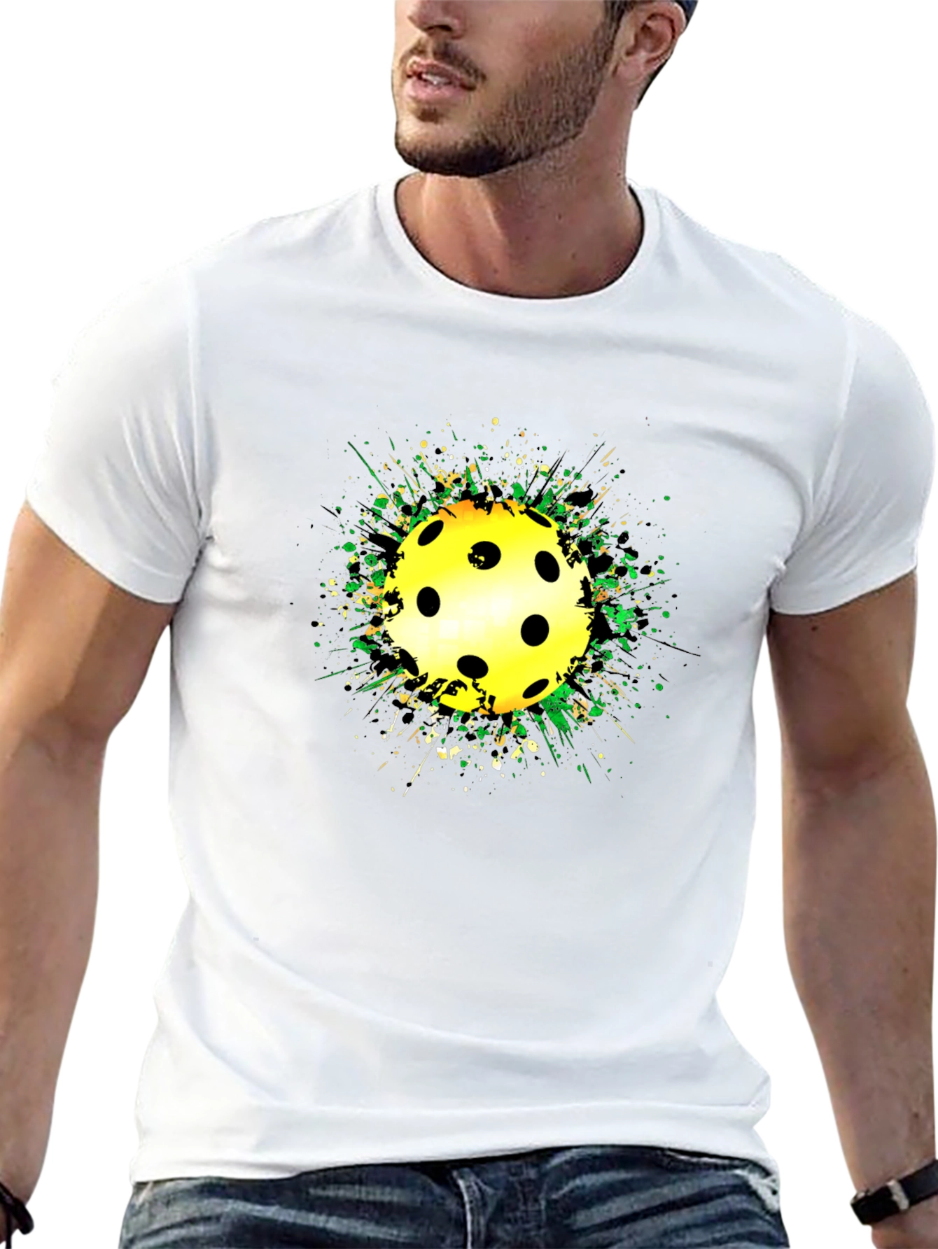 Pickleball Explosion Graphic T-Shirt