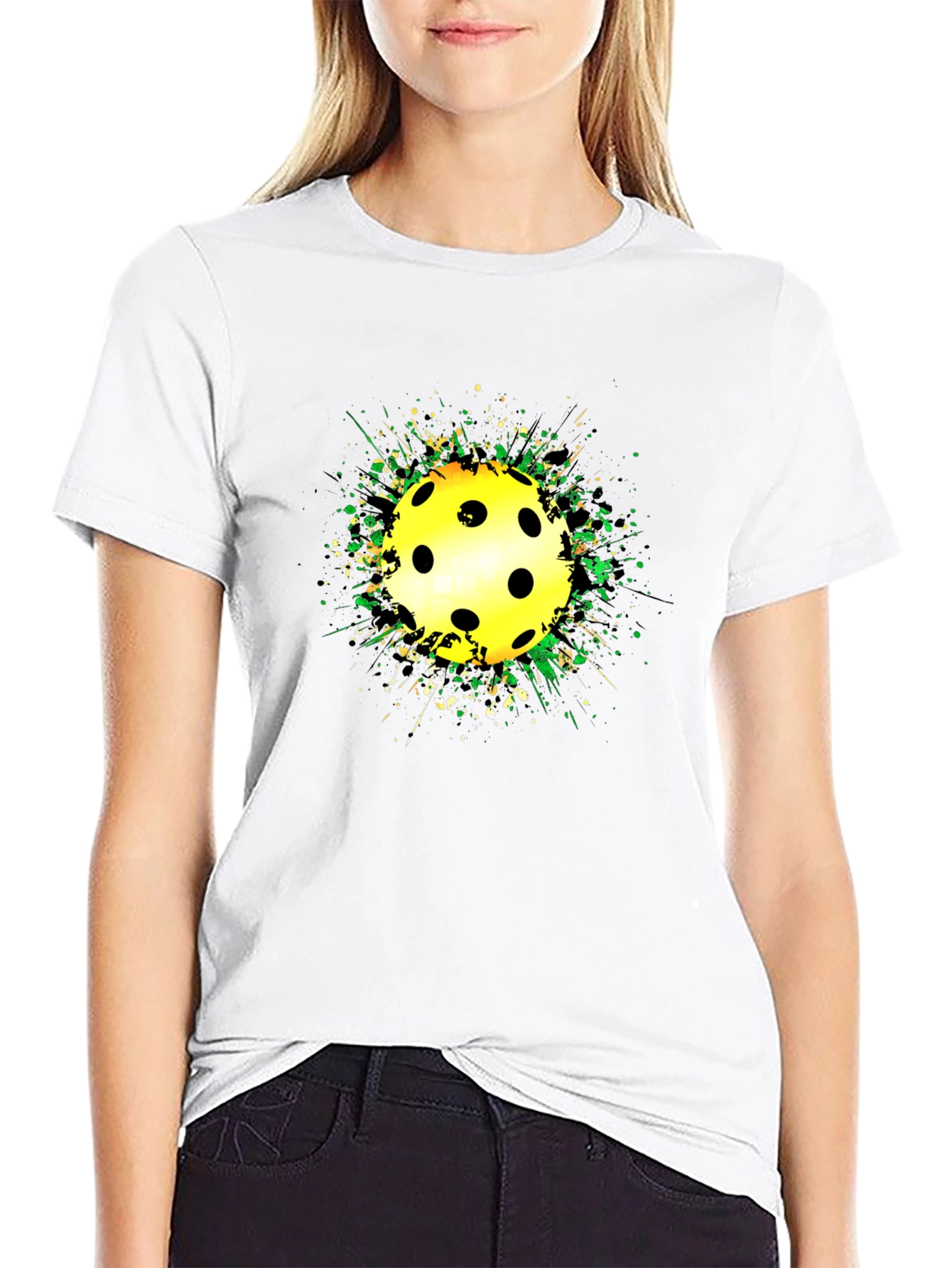 Pickleball Explosion Graphic T-Shirt
