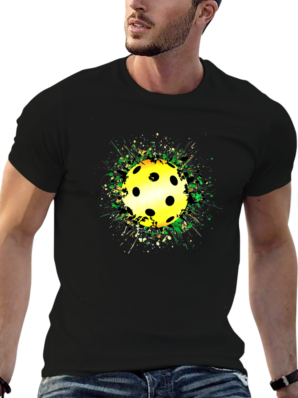 Pickleball Explosion Graphic T-Shirt