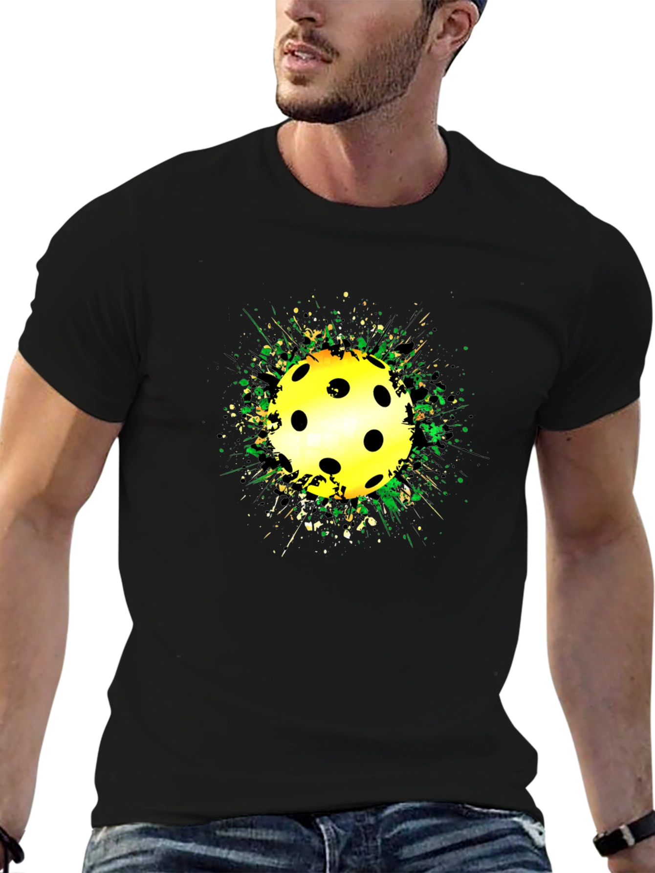 Pickleball Explosion Graphic T-Shirt