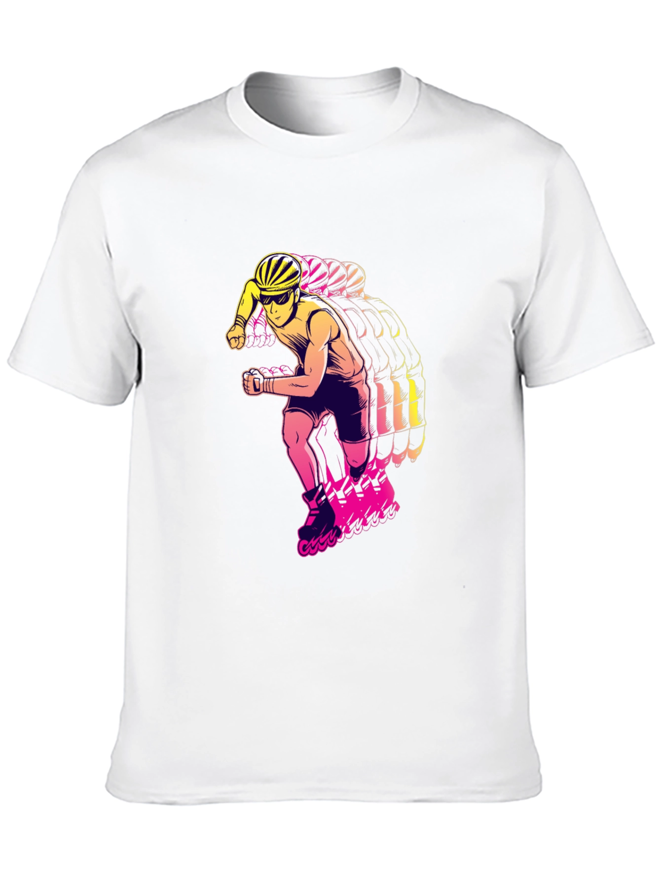 Rad Rollerblade Graphic Tee - Black