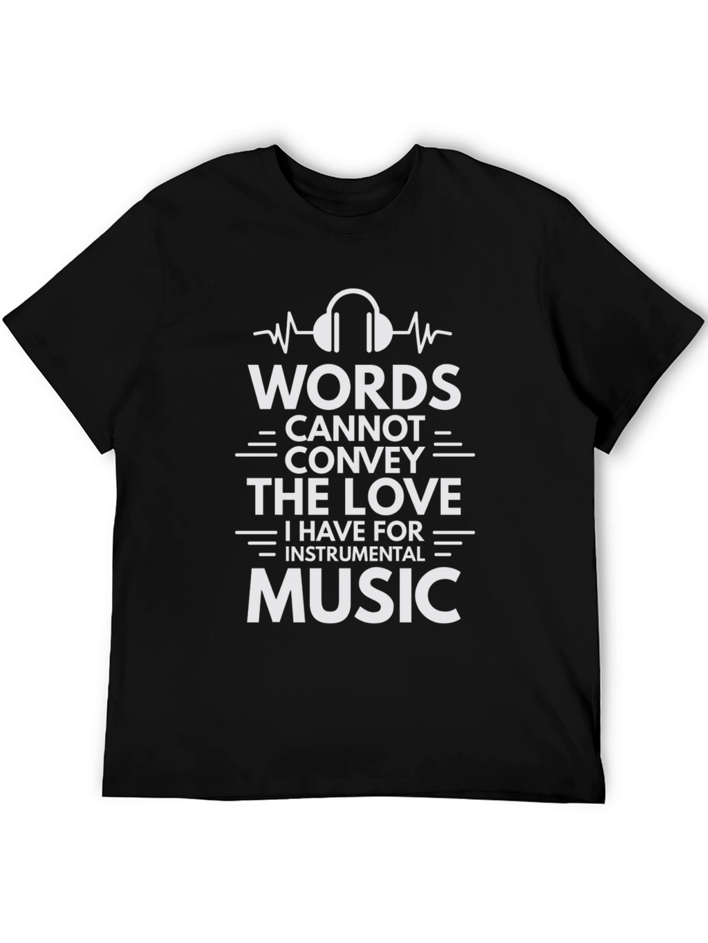 Instrumental Music T-Shirt - Soft Cotton Tee