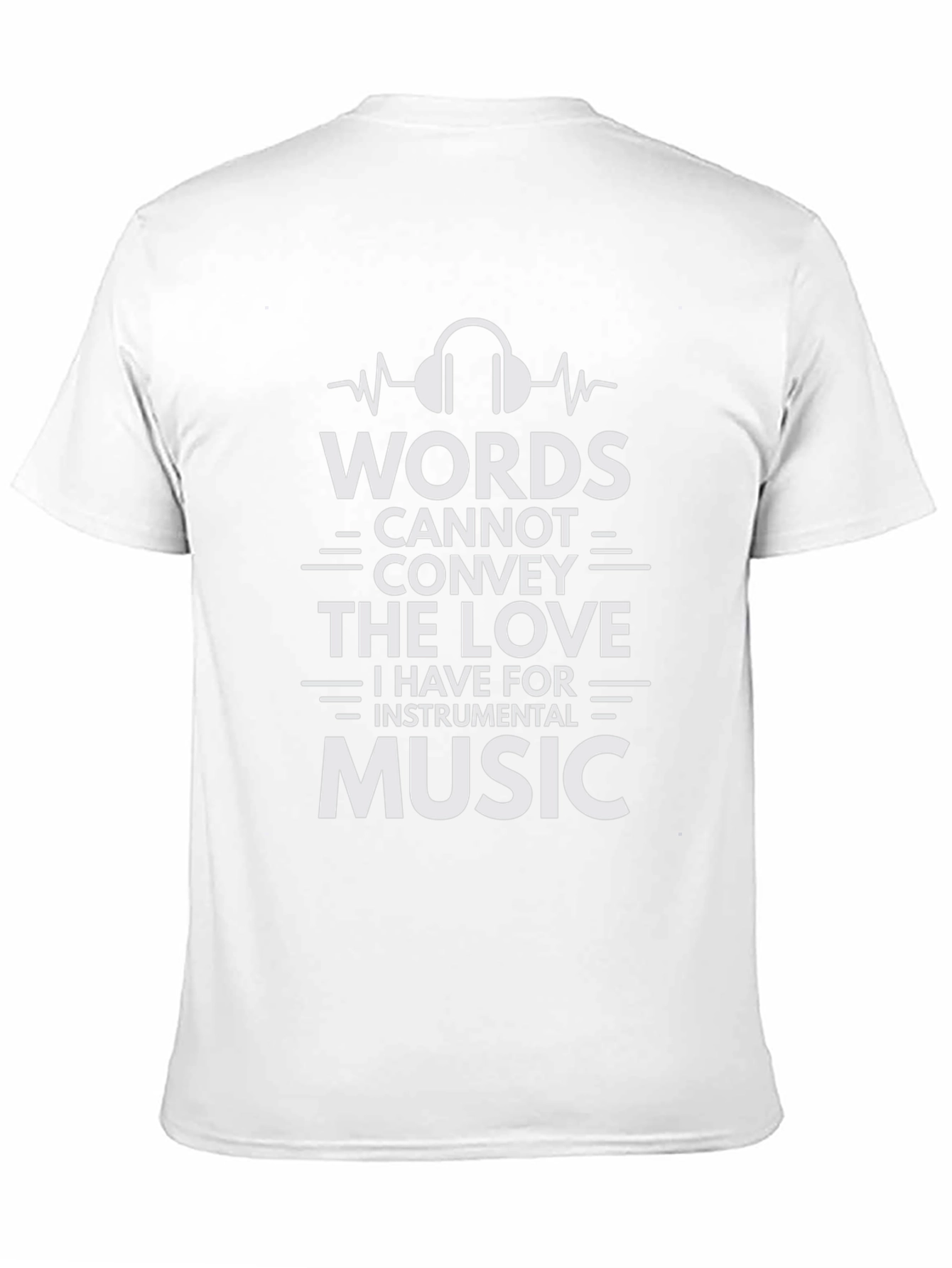 Instrumental Music T-Shirt - Soft Cotton Tee