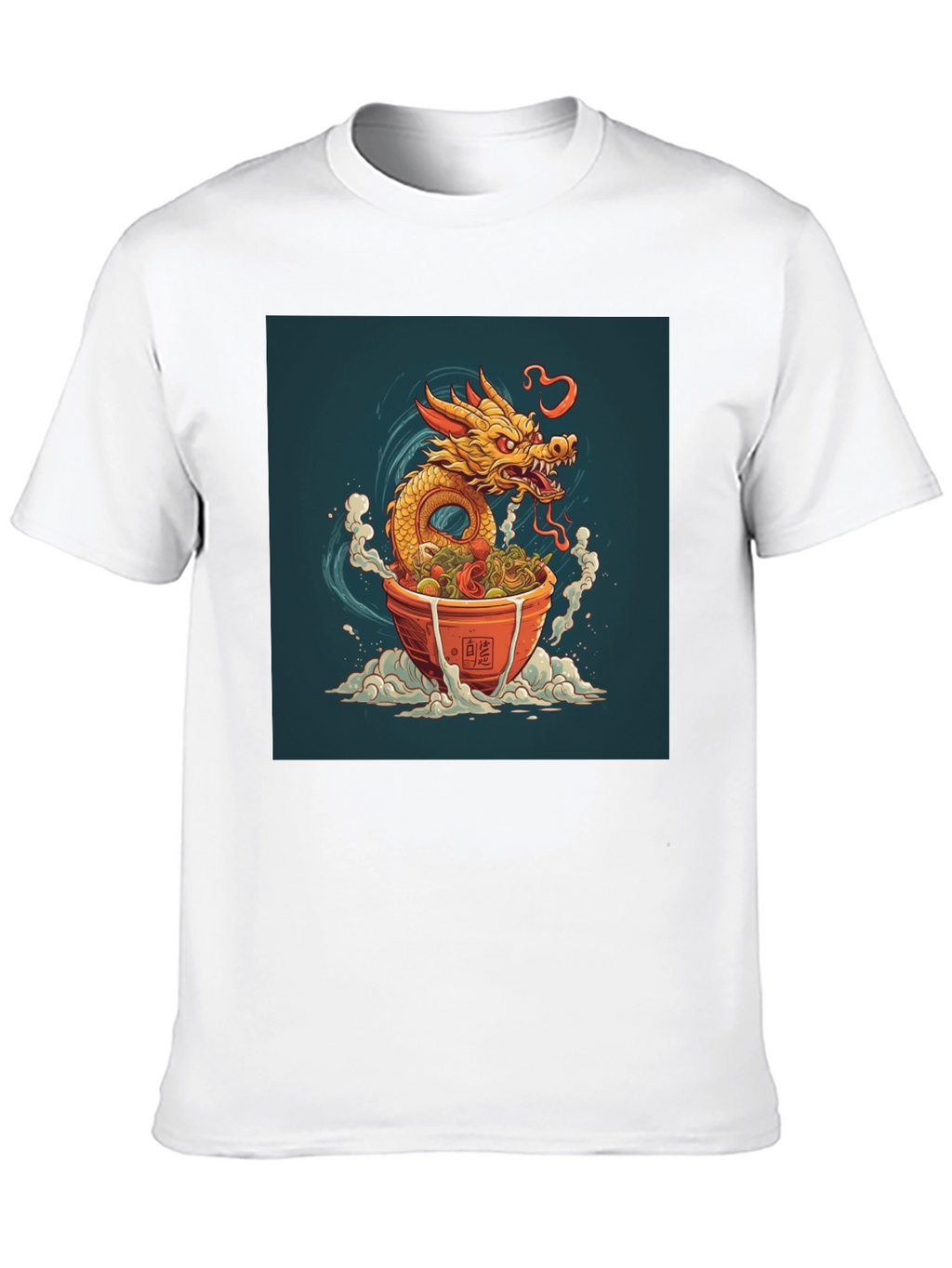 Dragon Ramen T-Shirt - Unique Graphic Tee