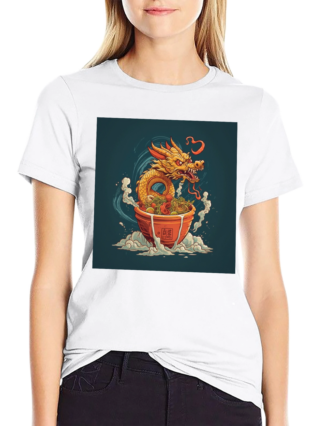 Dragon Ramen T-Shirt - Unique Graphic Tee