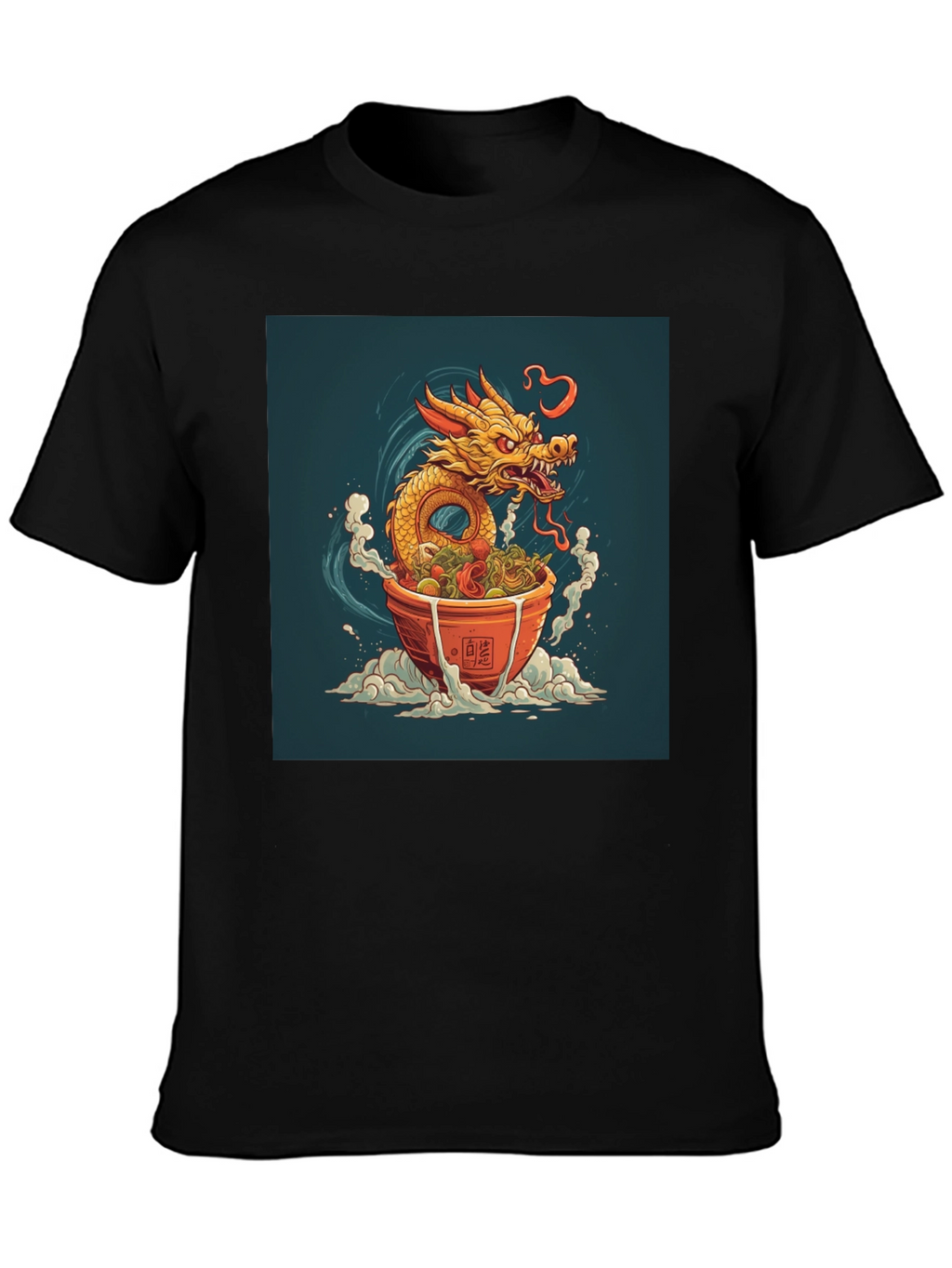 Dragon Ramen T-Shirt - Unique Graphic Tee