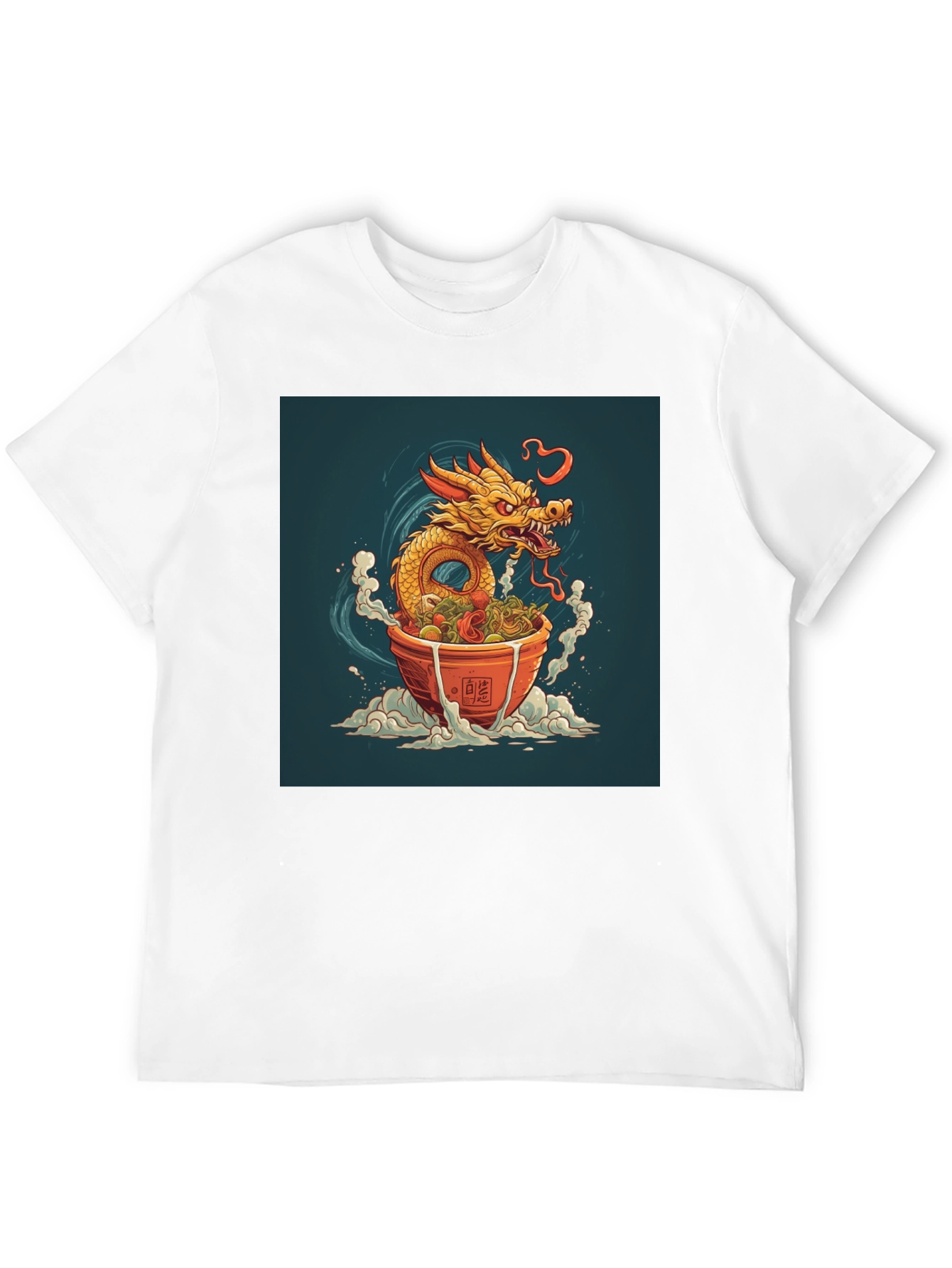 Dragon Ramen T-Shirt - Unique Graphic Tee