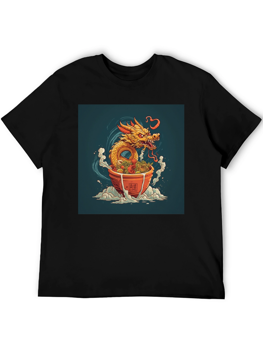 Dragon Ramen T-Shirt - Unique Graphic Tee