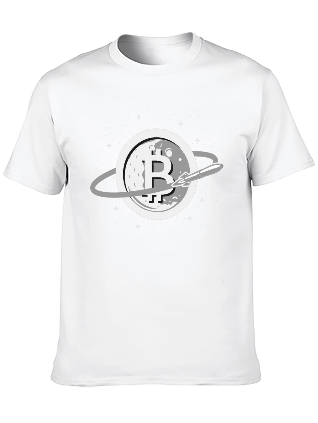 Bitcoin to the Moon T-Shirt - Crypto Rocket!