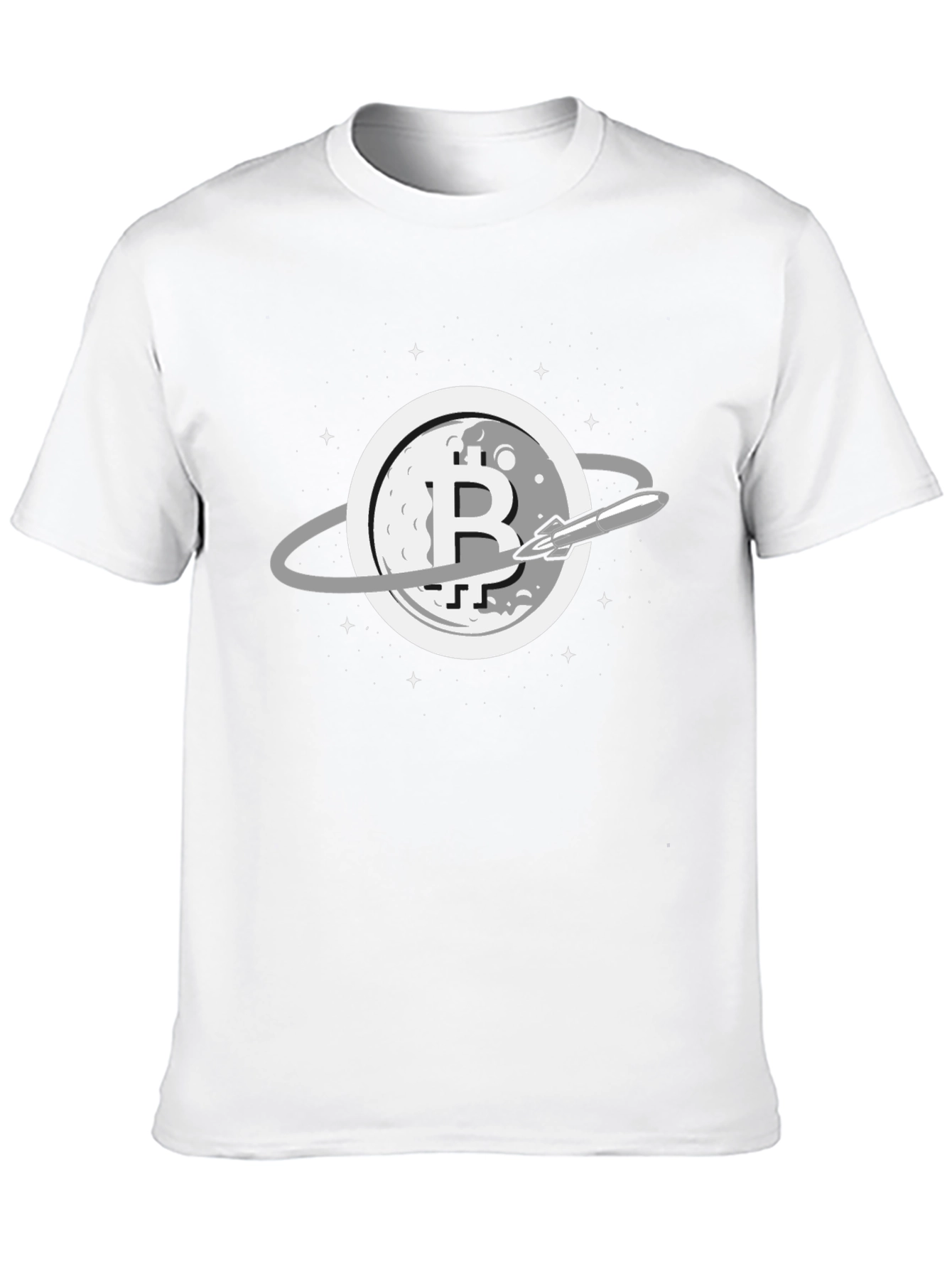 Bitcoin to the Moon T-Shirt - Crypto Rocket!
