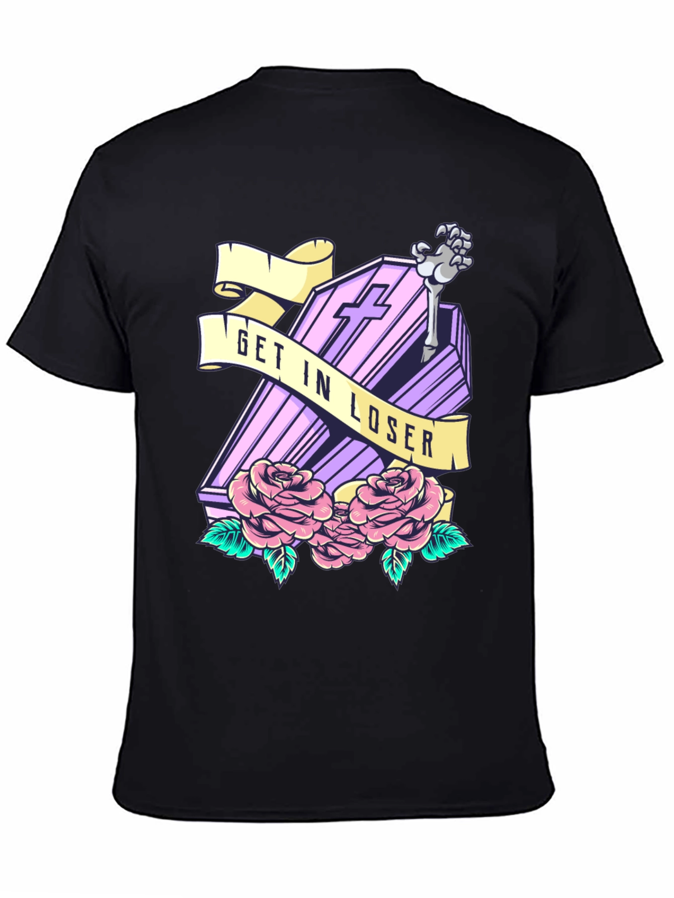 Get In Loser Coffin T-Shirt